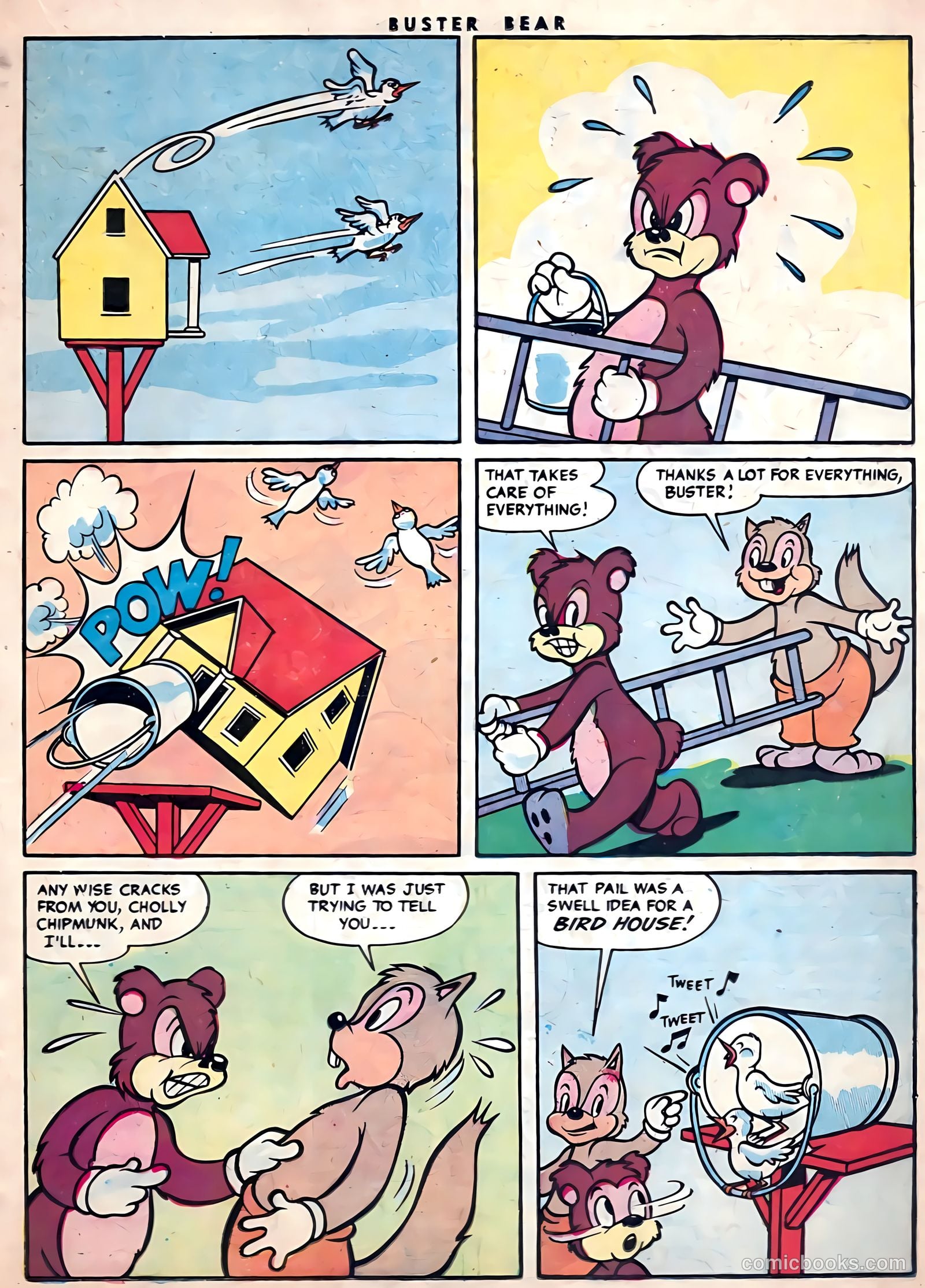 Buster Bear #9 (1955) — page 17 of 36