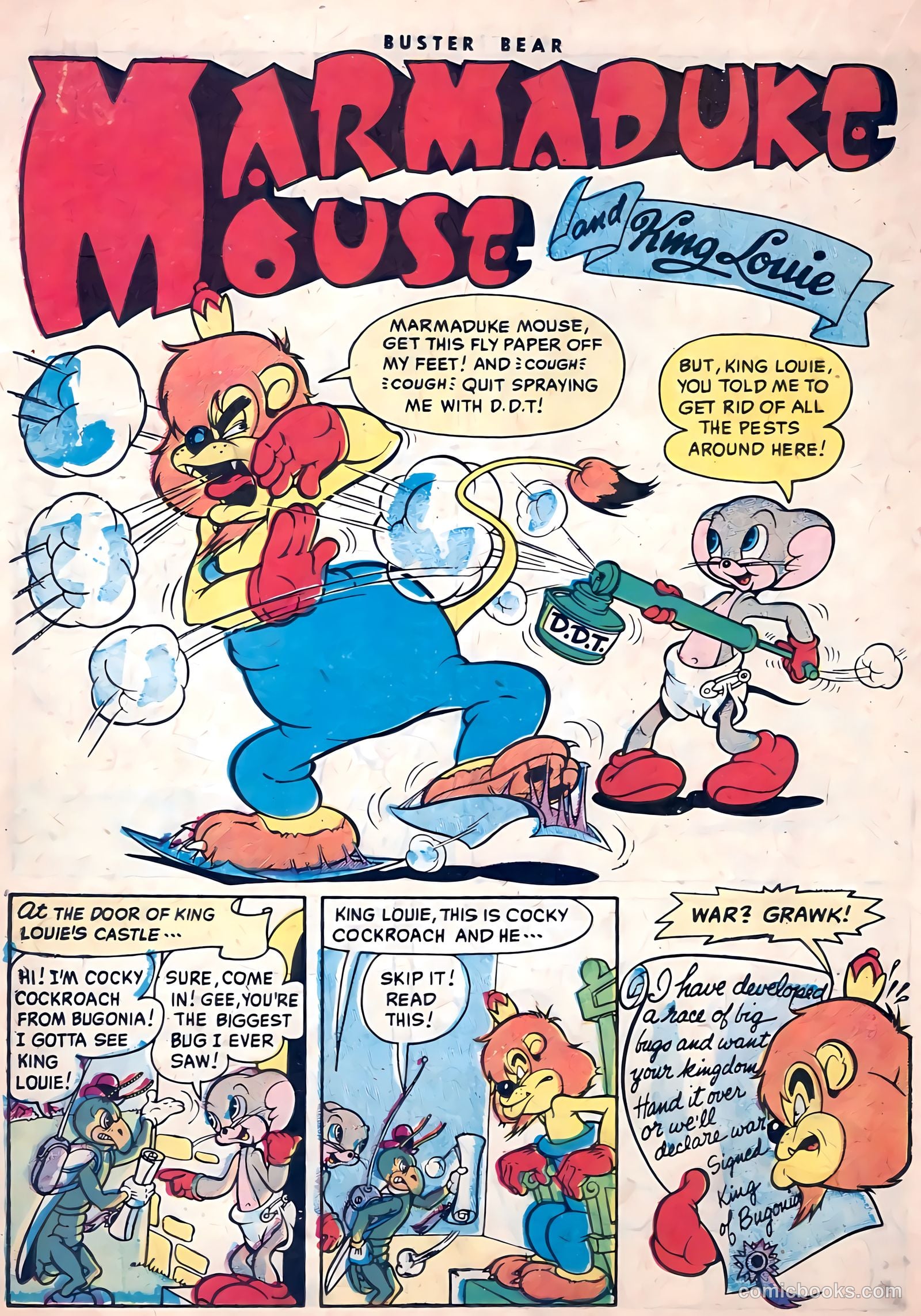 Buster Bear #9 (1955) — page 18 of 36