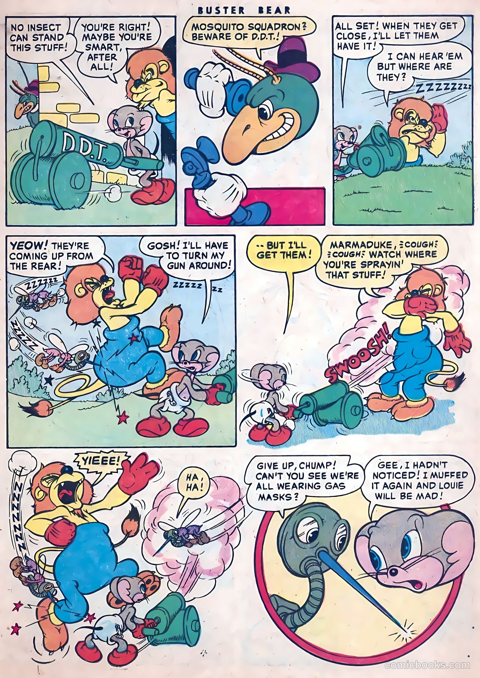 Buster Bear #9 (1955) — page 21 of 36