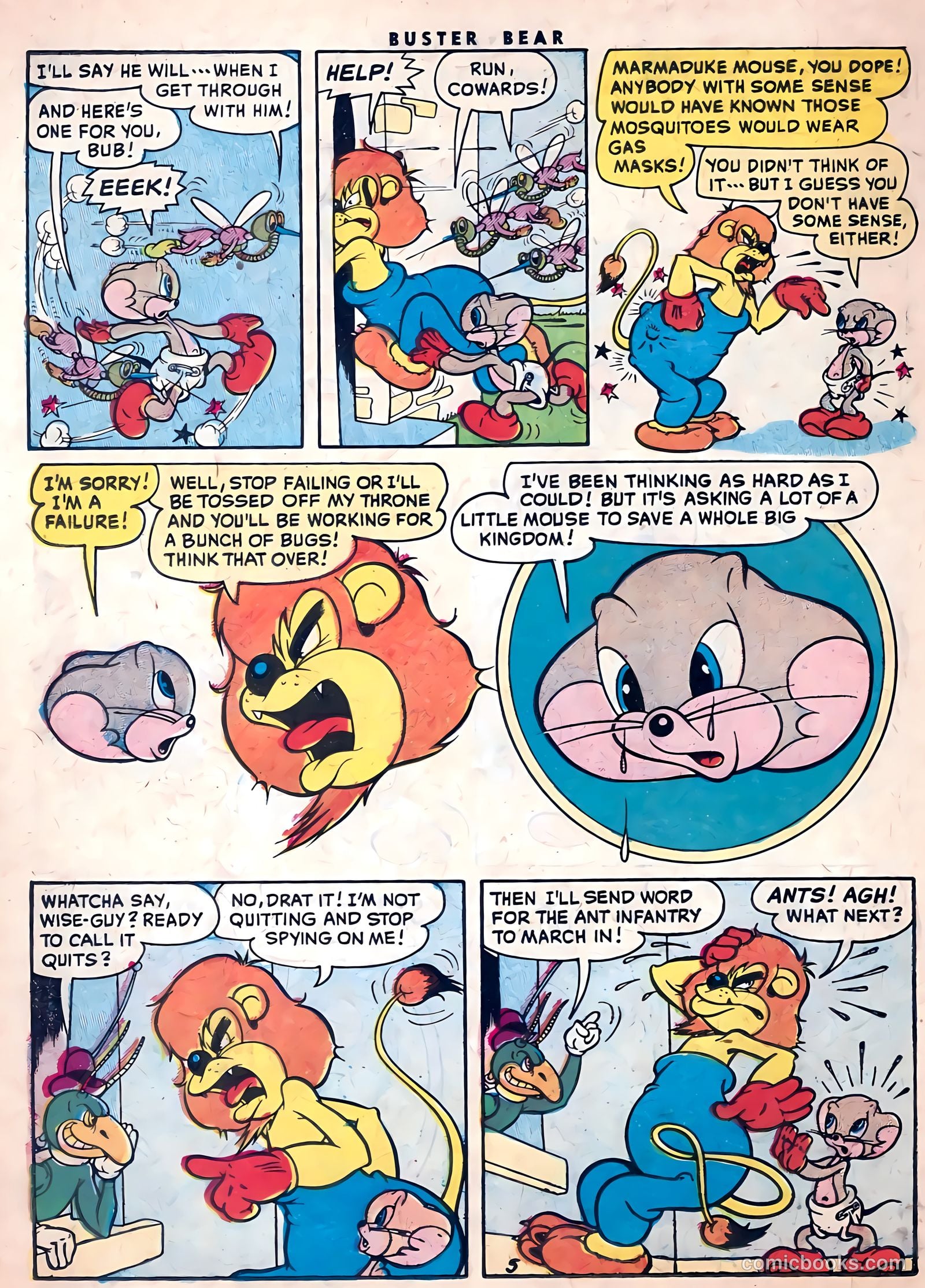 Buster Bear #9 (1955) — page 22 of 36