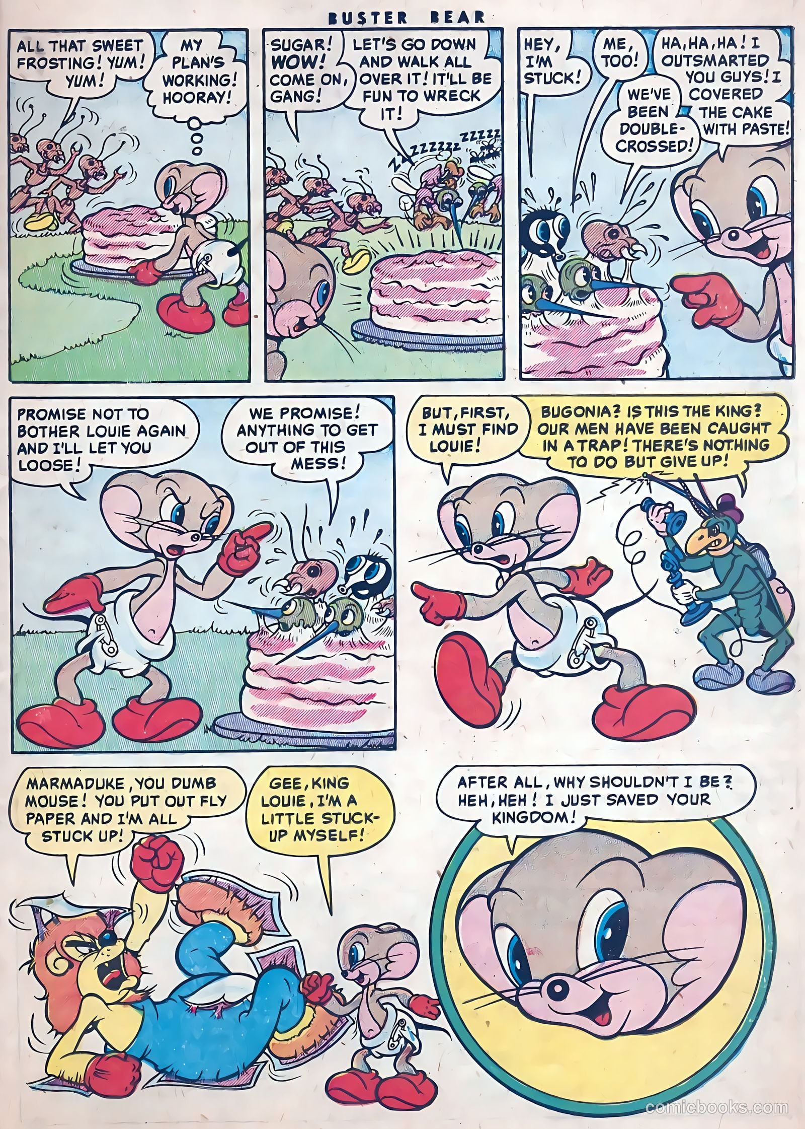 Buster Bear #9 (1955) — page 25 of 36