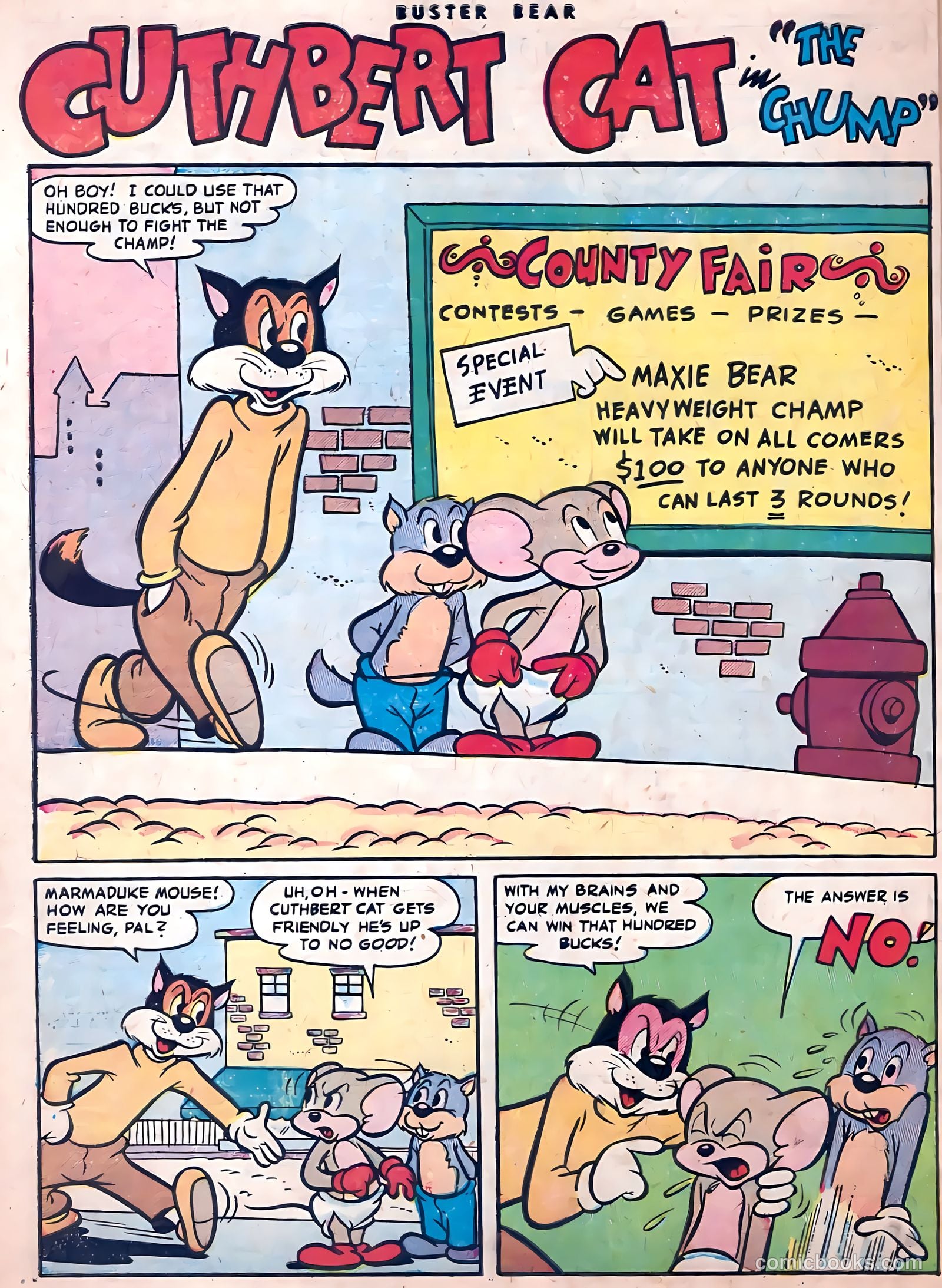 Buster Bear #9 (1955) — page 28 of 36