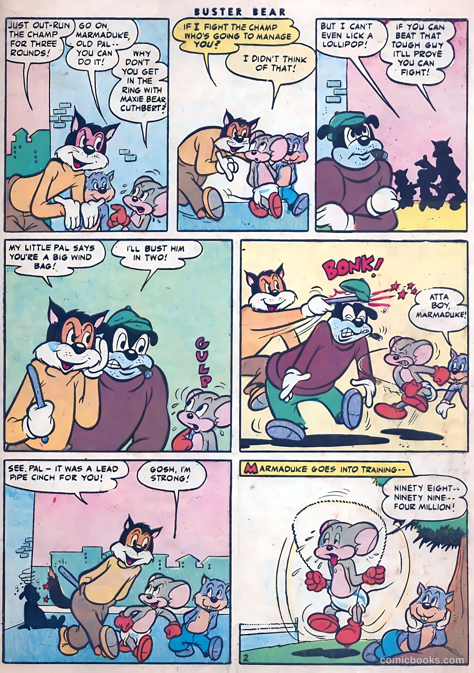 Buster Bear #9 (1955) — page 29 of 36