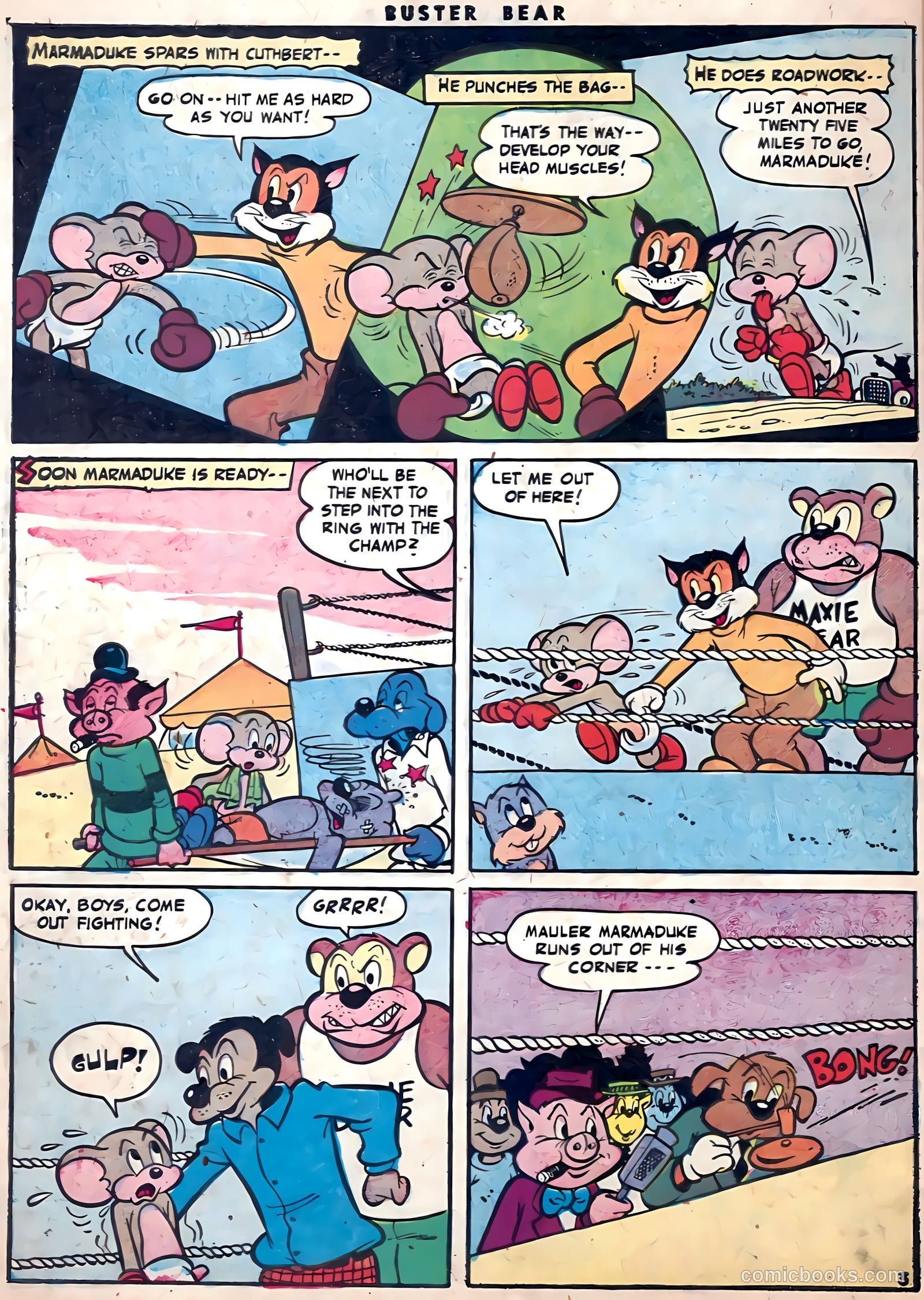 Buster Bear #9 (1955) — page 30 of 36