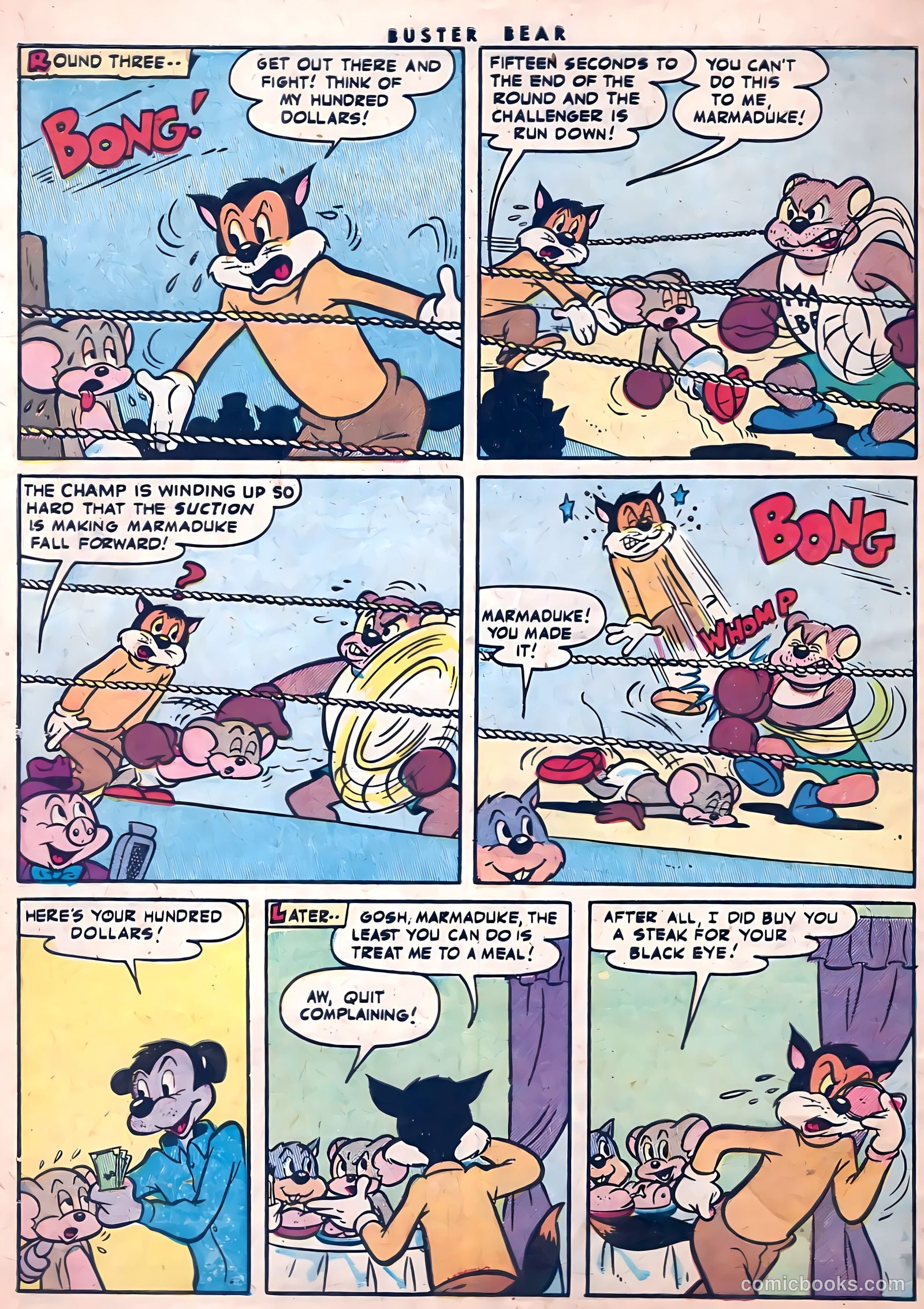 Buster Bear #9 (1955) — page 32 of 36