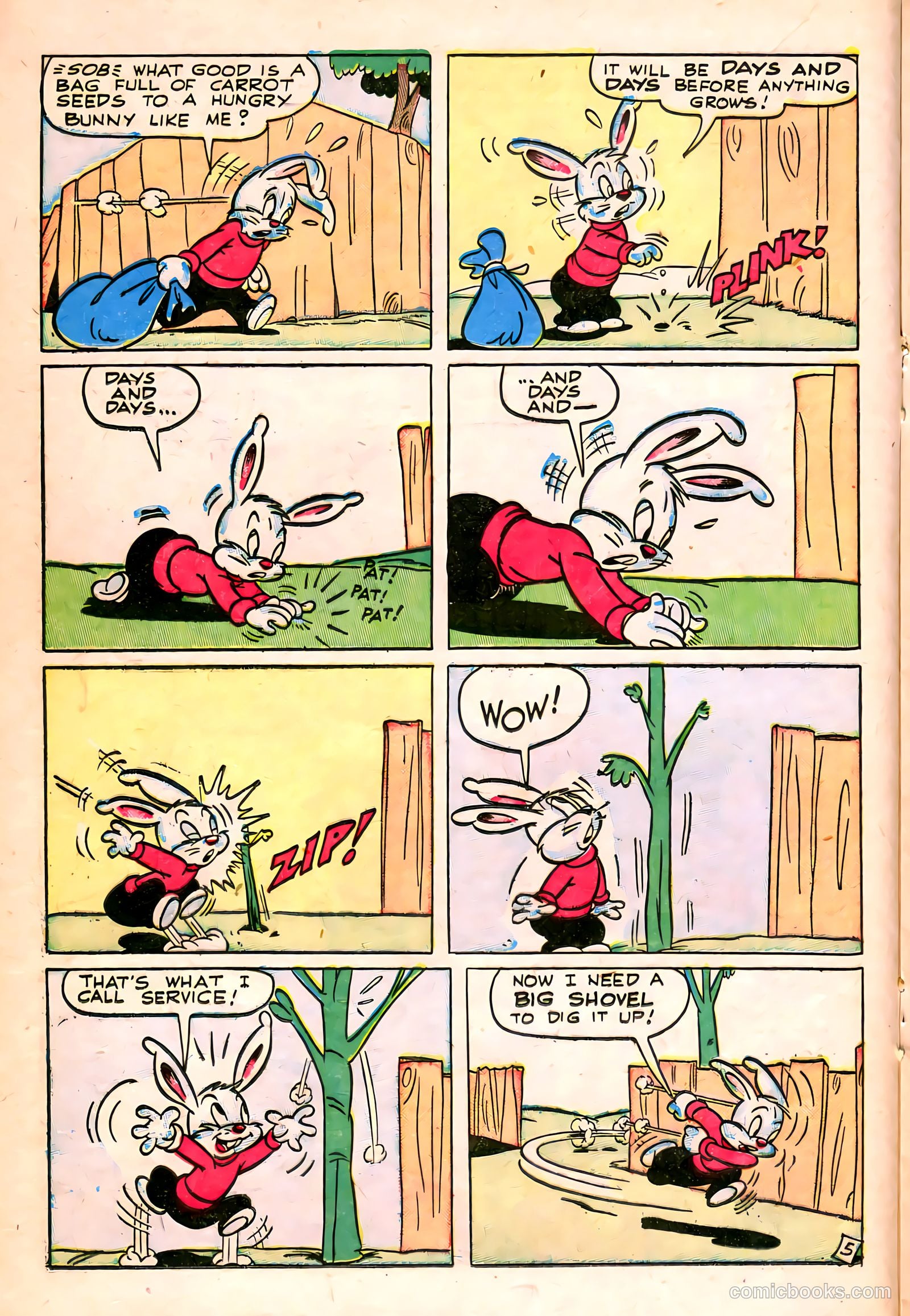 Buster Bunny #1 (1949) — page 17 of 36