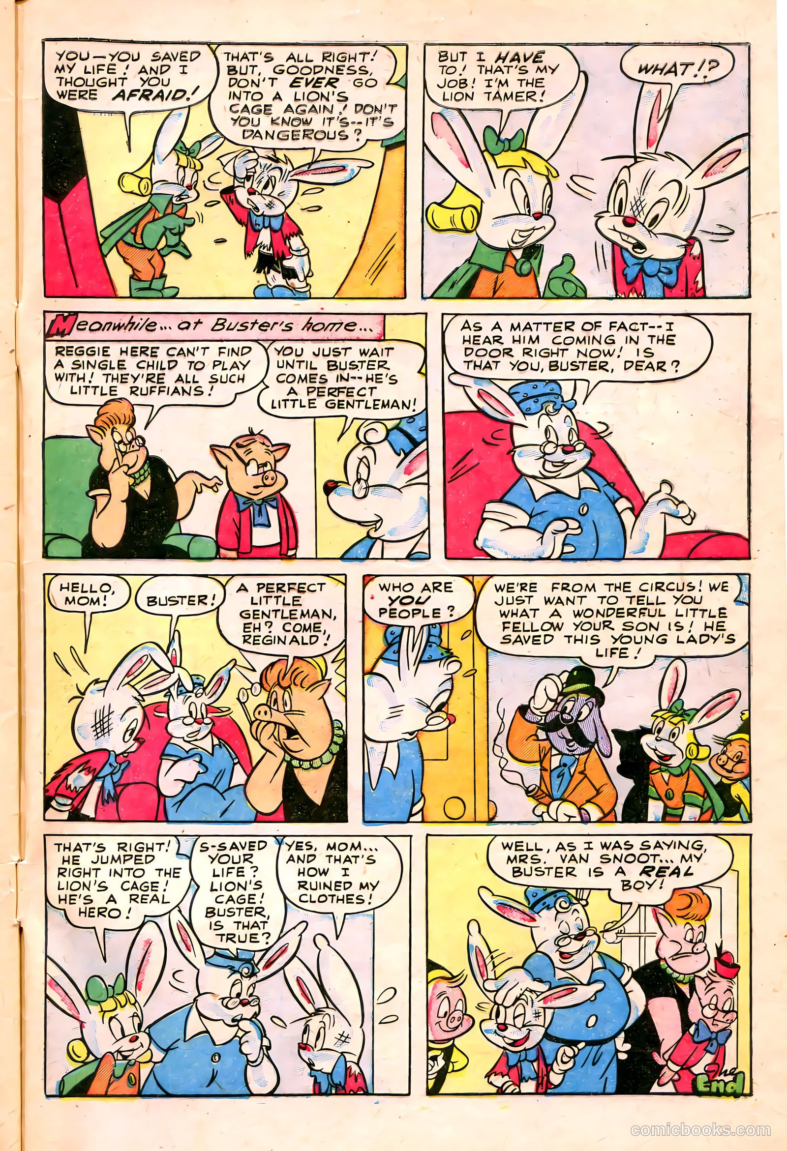 Buster Bunny #1 (1949) — page 34 of 36