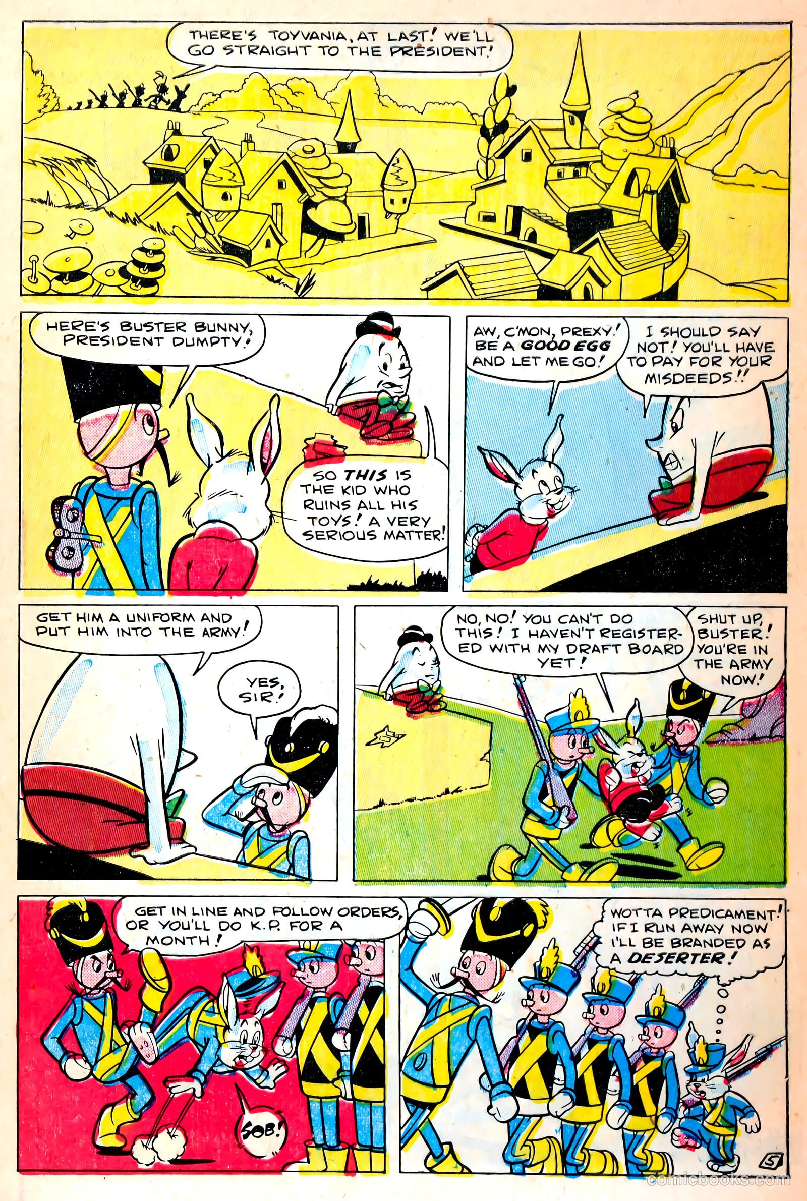 Buster Bunny #10 (1951) — page 7 of 37