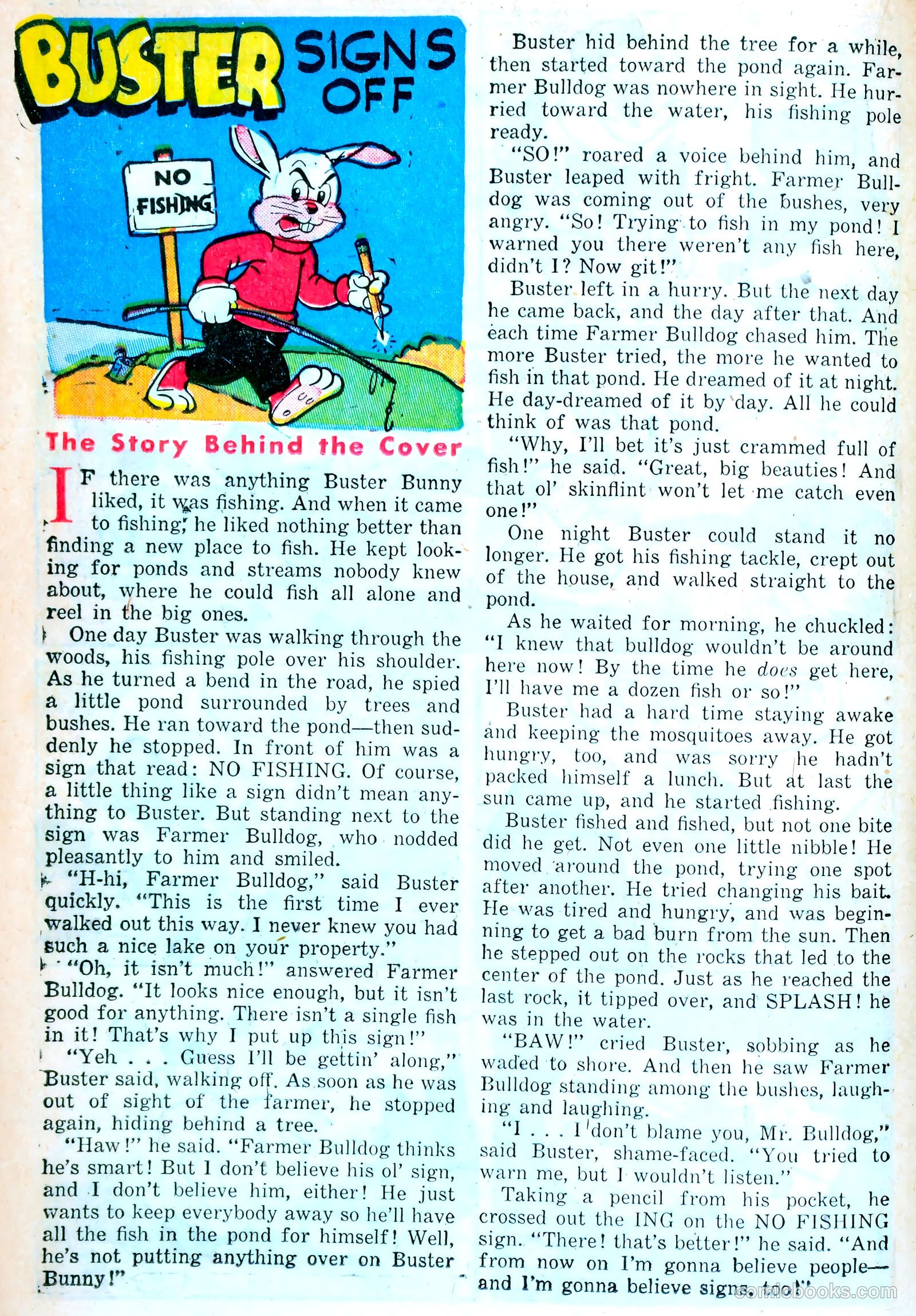 Buster Bunny #10 (1951) — page 18 of 37