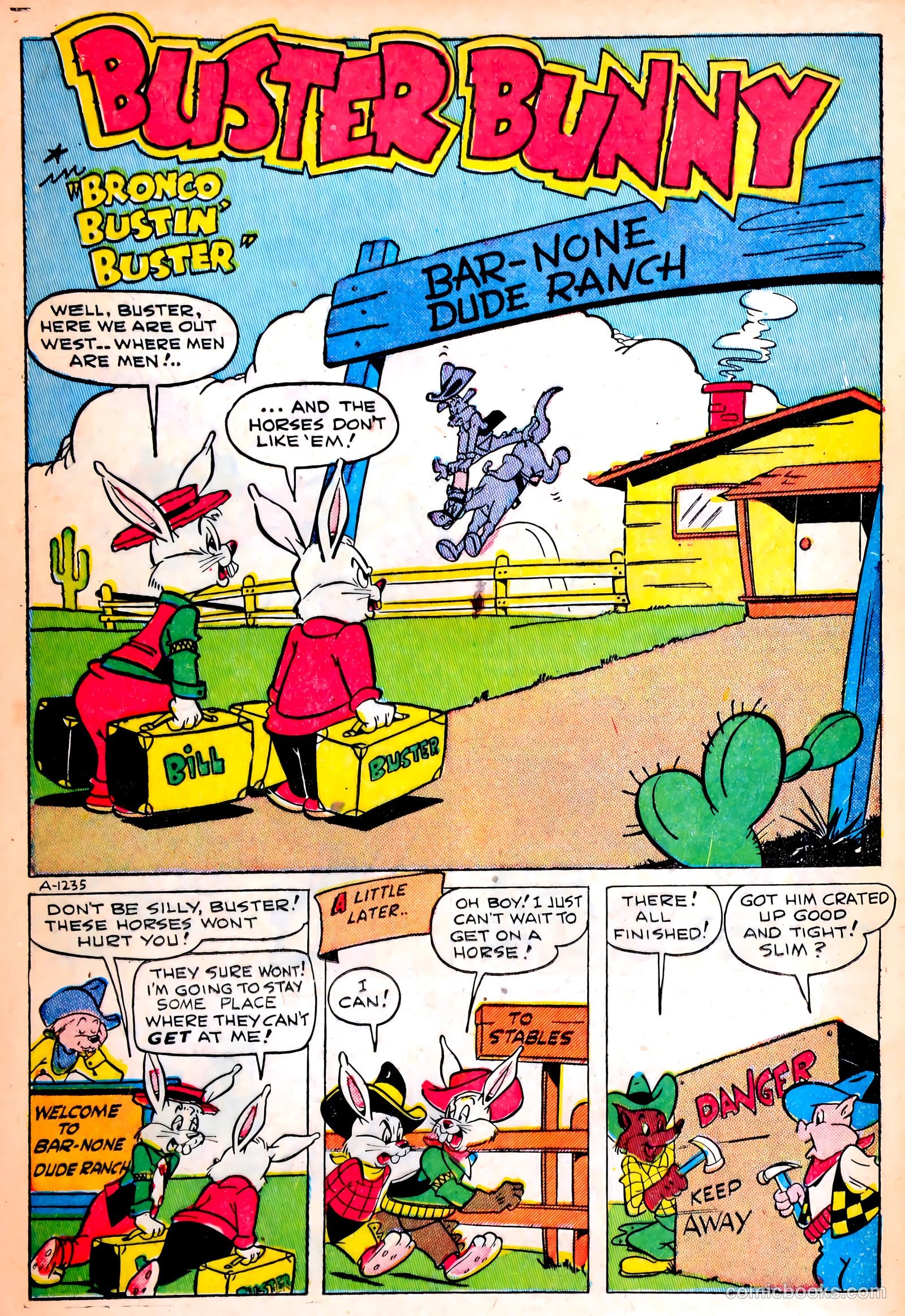 Buster Bunny #10 (1951) — page 22 of 37