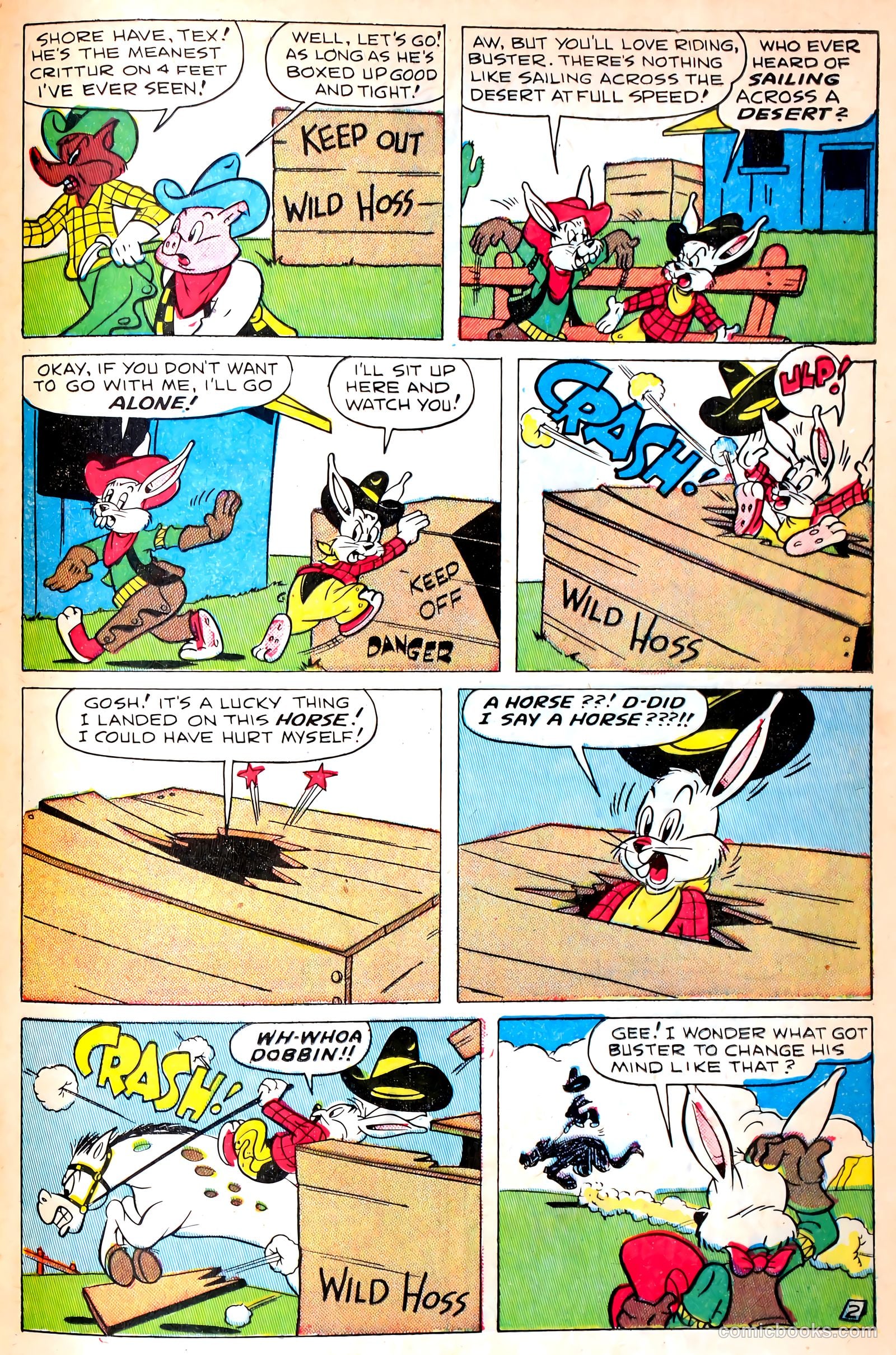 Buster Bunny #10 (1951) — page 25 of 37