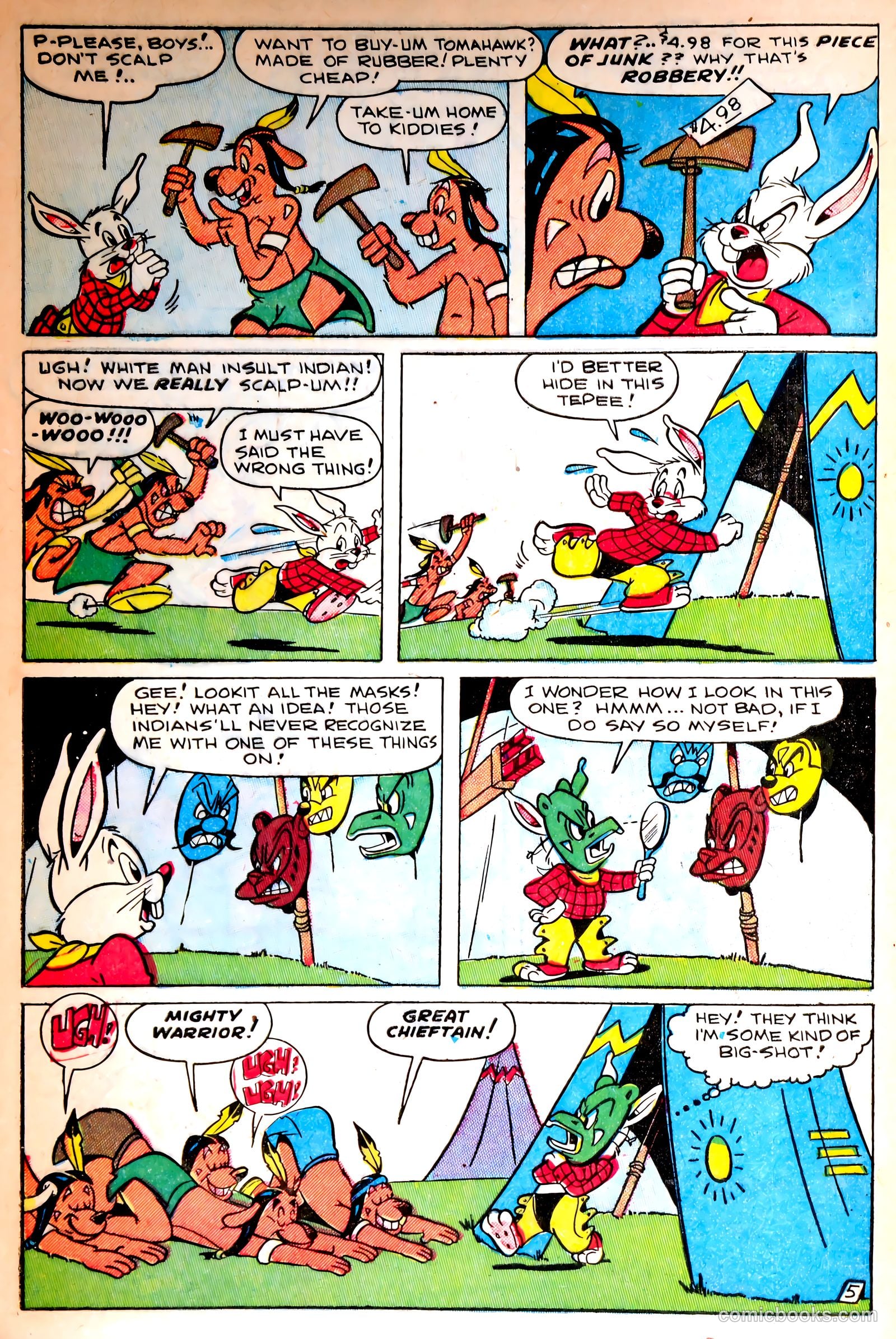 Buster Bunny #10 (1951) — page 28 of 37