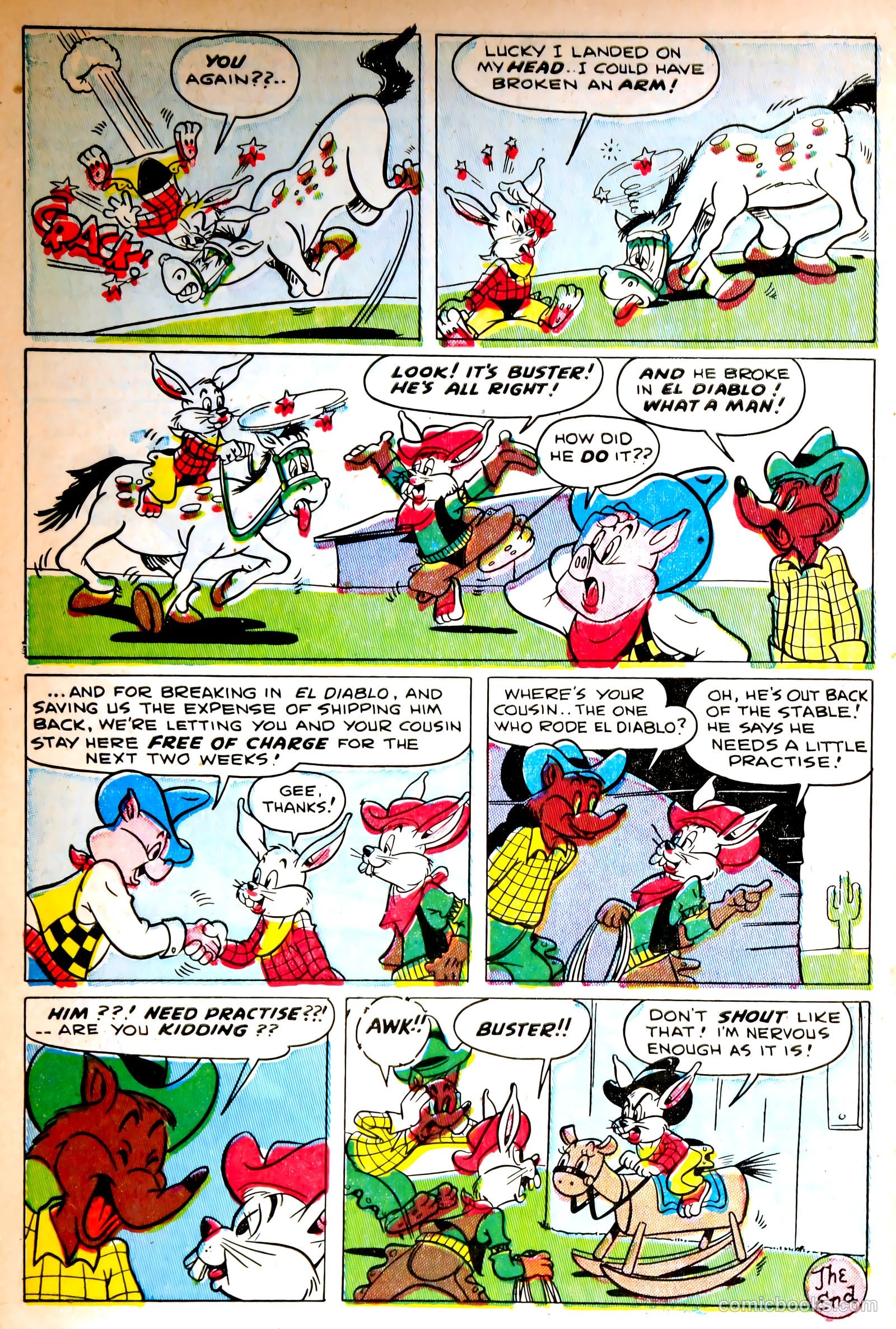 Buster Bunny #10 (1951) — page 30 of 37