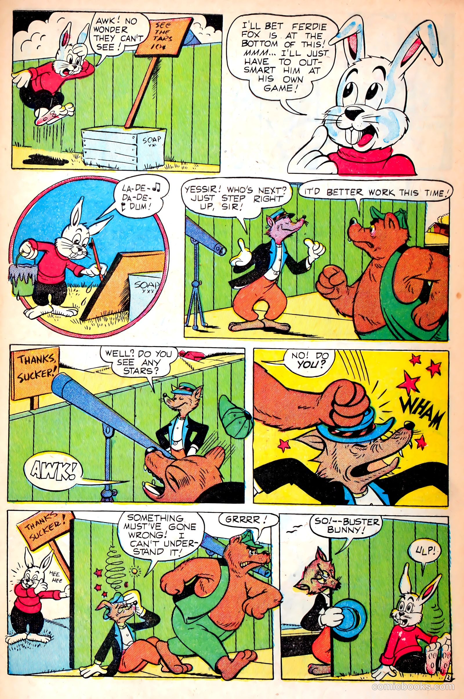 Buster Bunny #10 (1951) — page 33 of 37