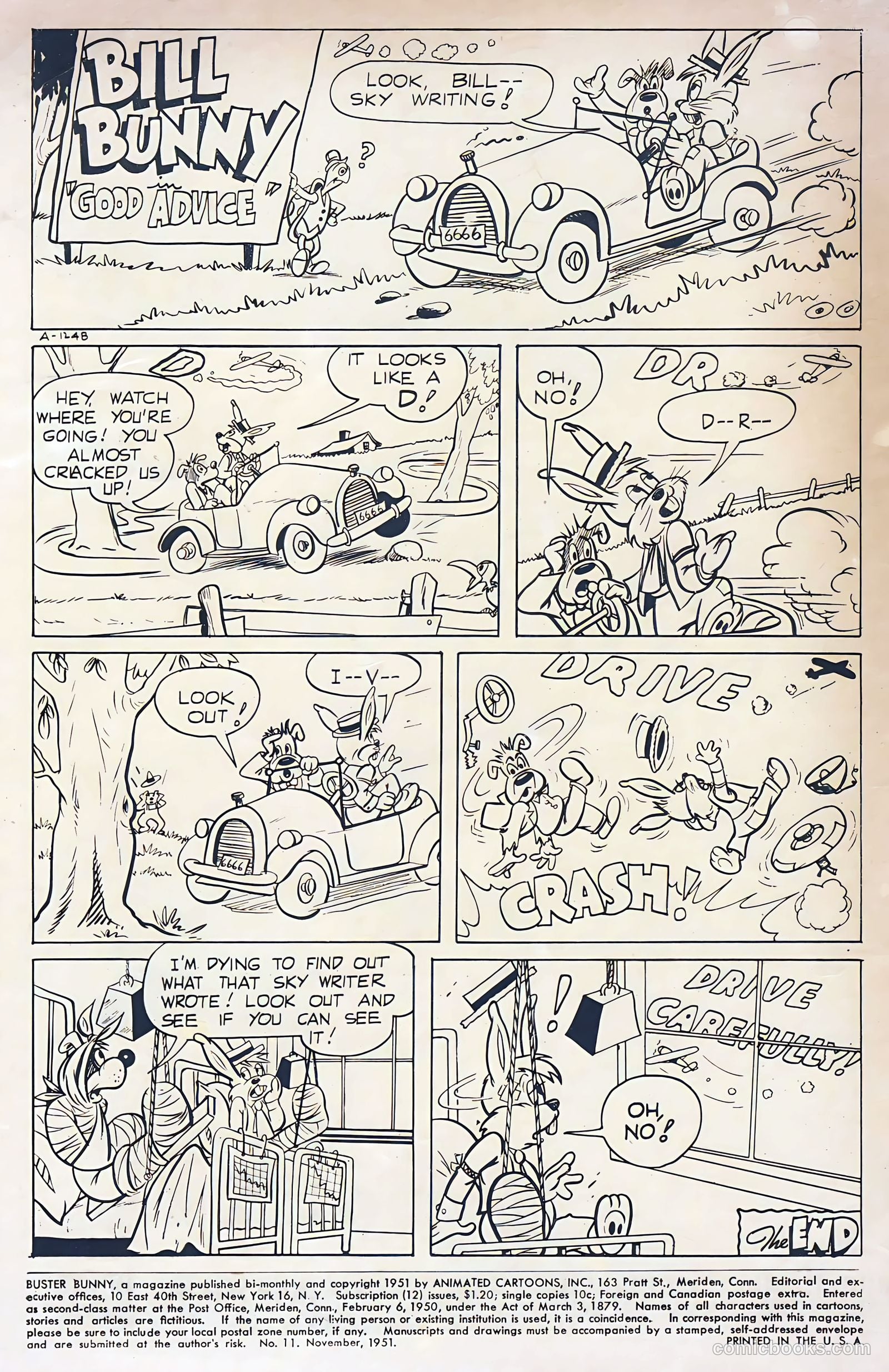 Buster Bunny #11 (1951) — page 2 of 36