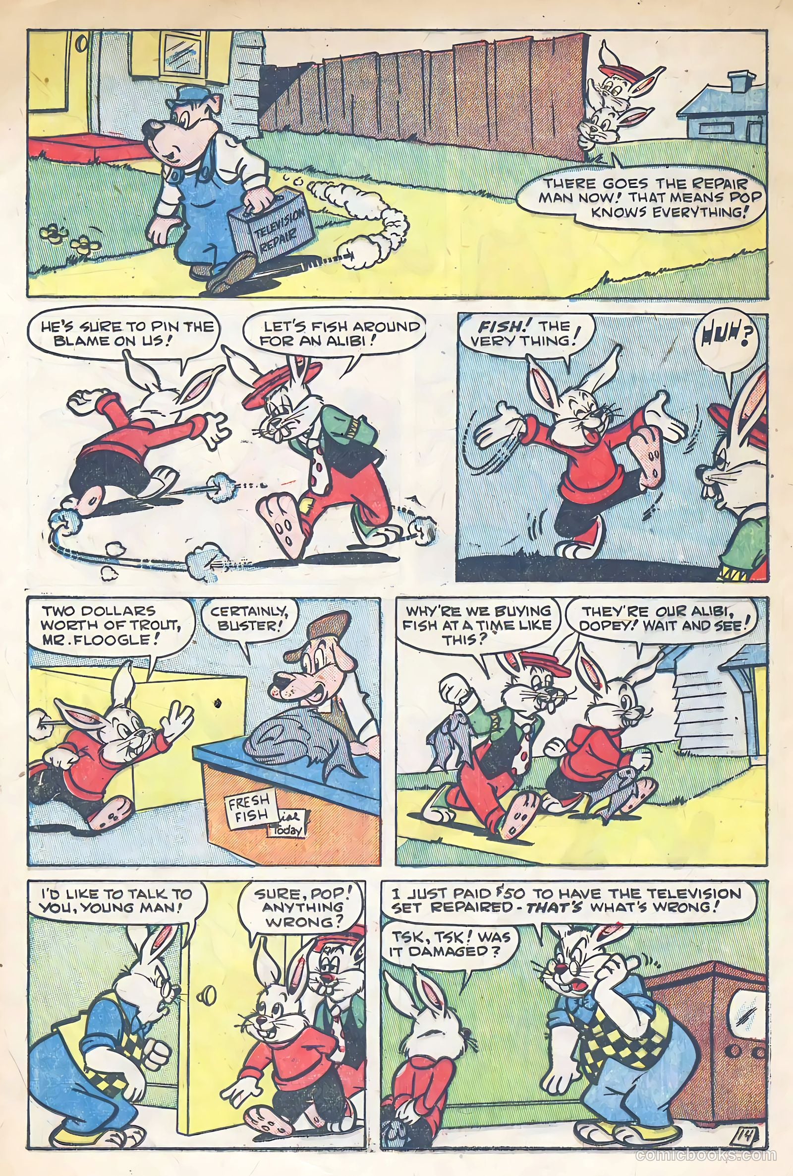 Buster Bunny #11 (1951) — page 16 of 36