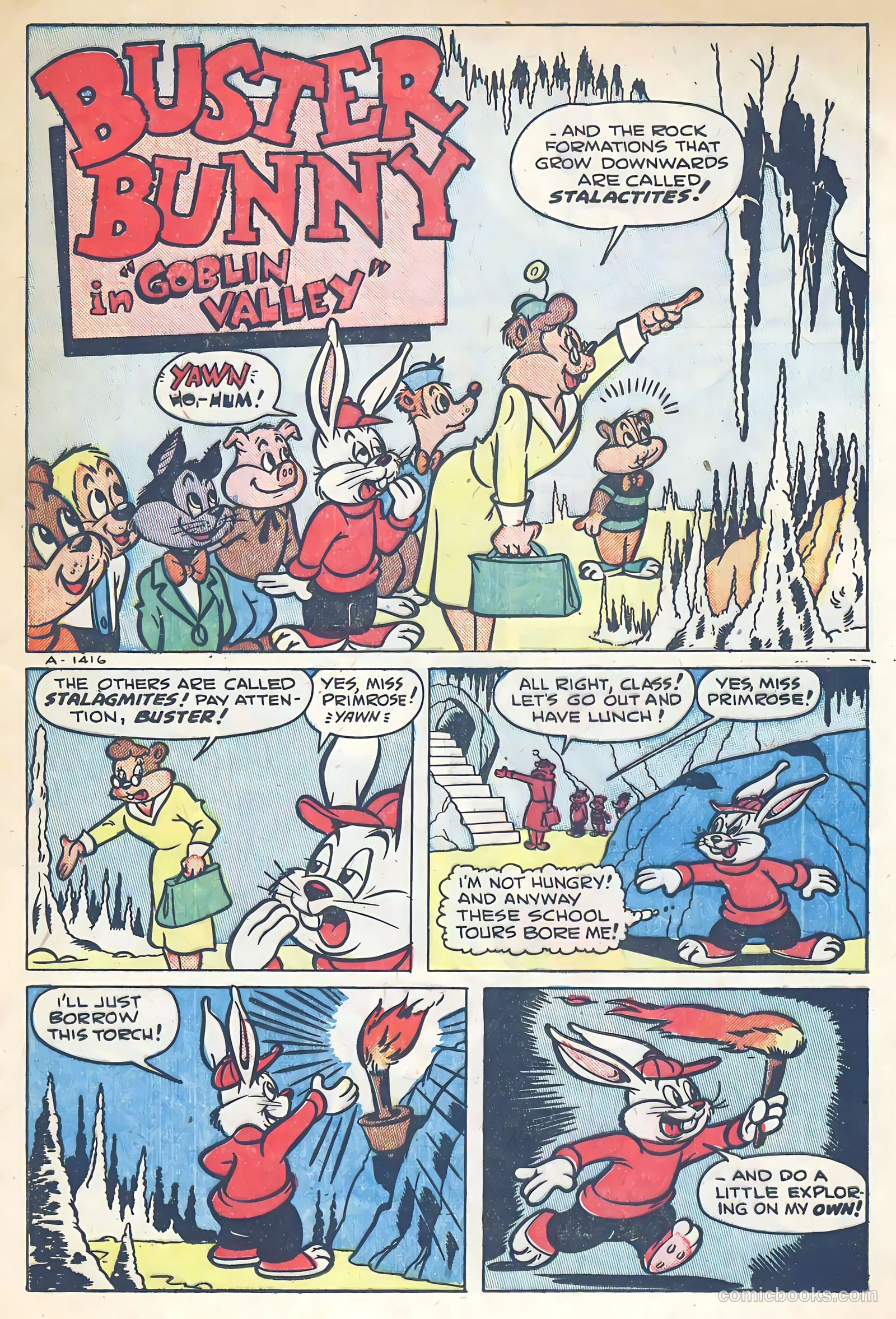 Buster Bunny #11 (1951) — page 25 of 36