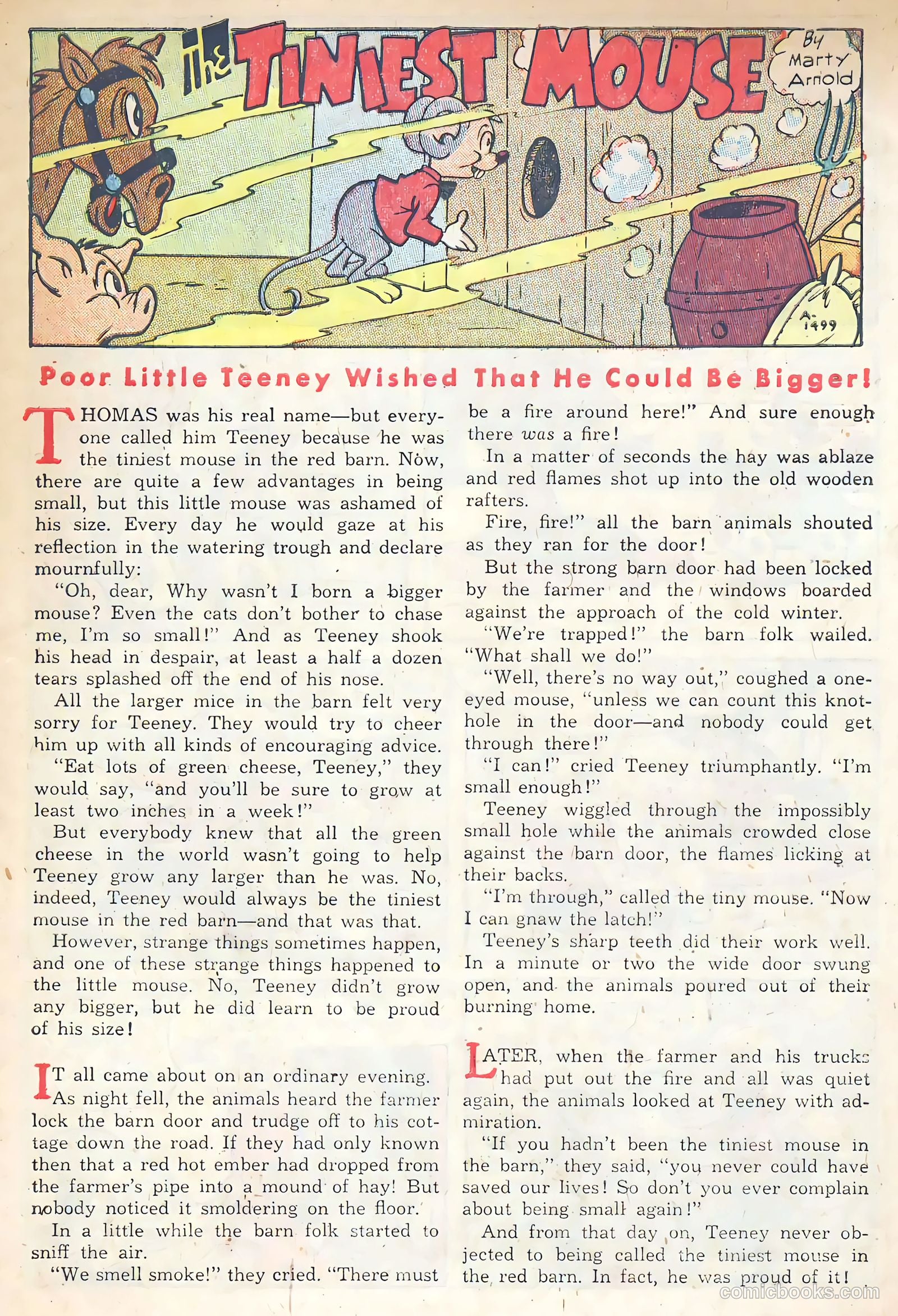 Buster Bunny #11 (1951) — page 31 of 36