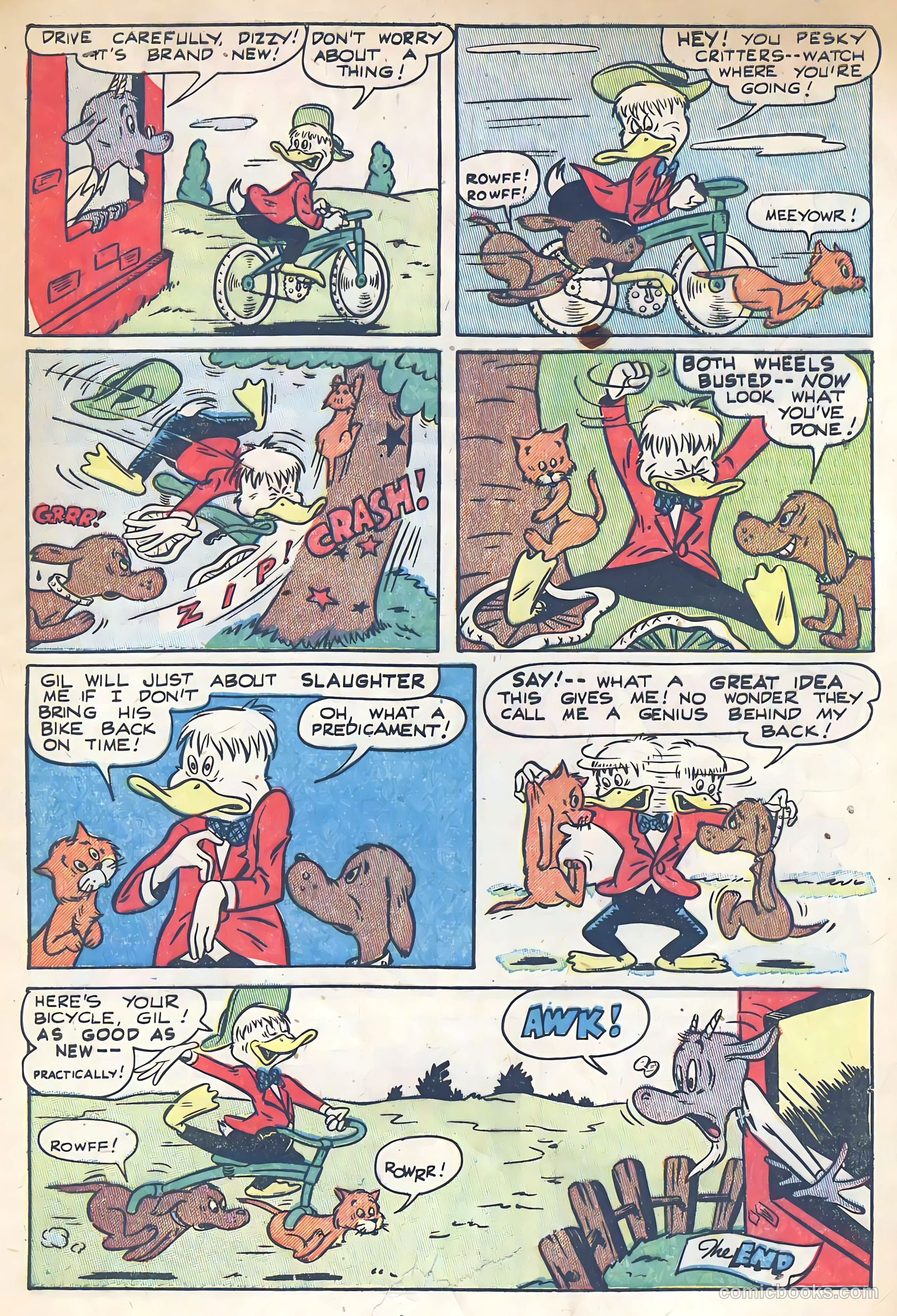 Buster Bunny #11 (1951) — page 33 of 36