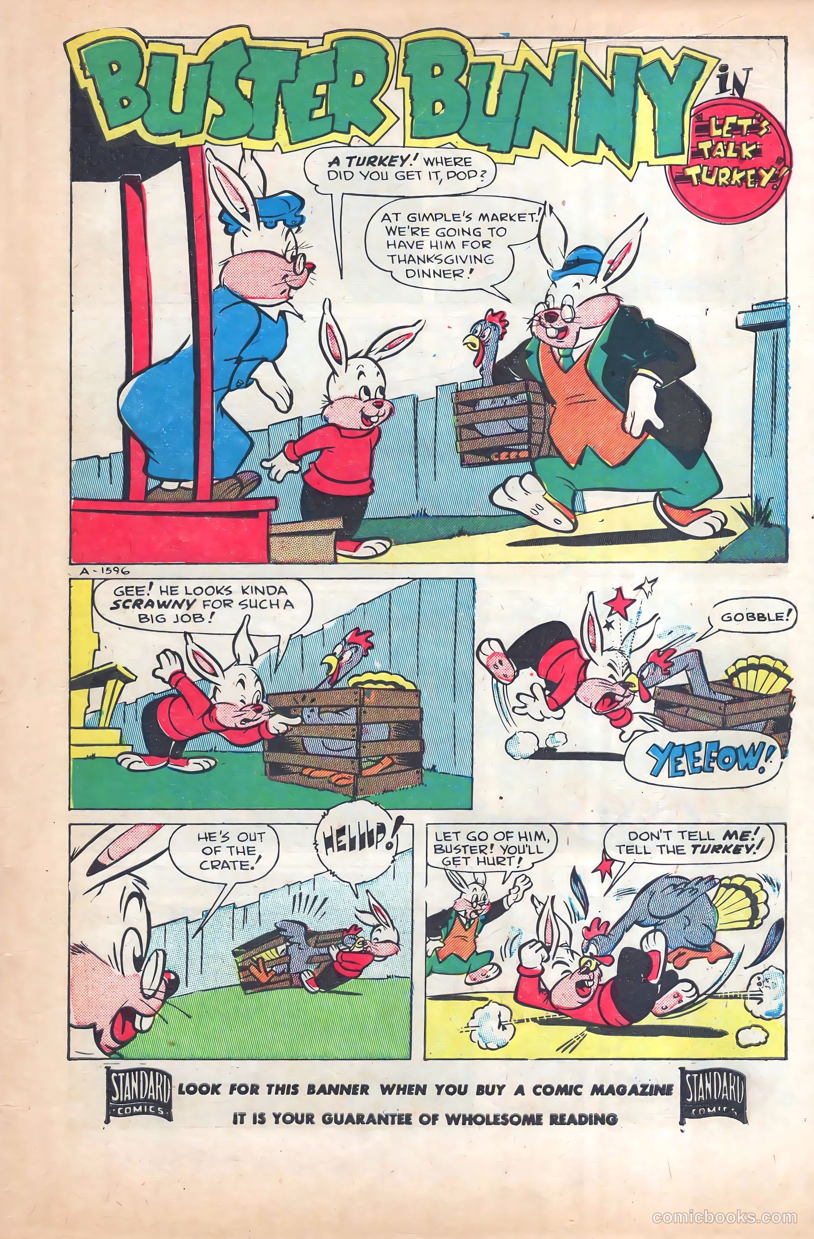 Buster Bunny #12 (1952) — page 3 of 36