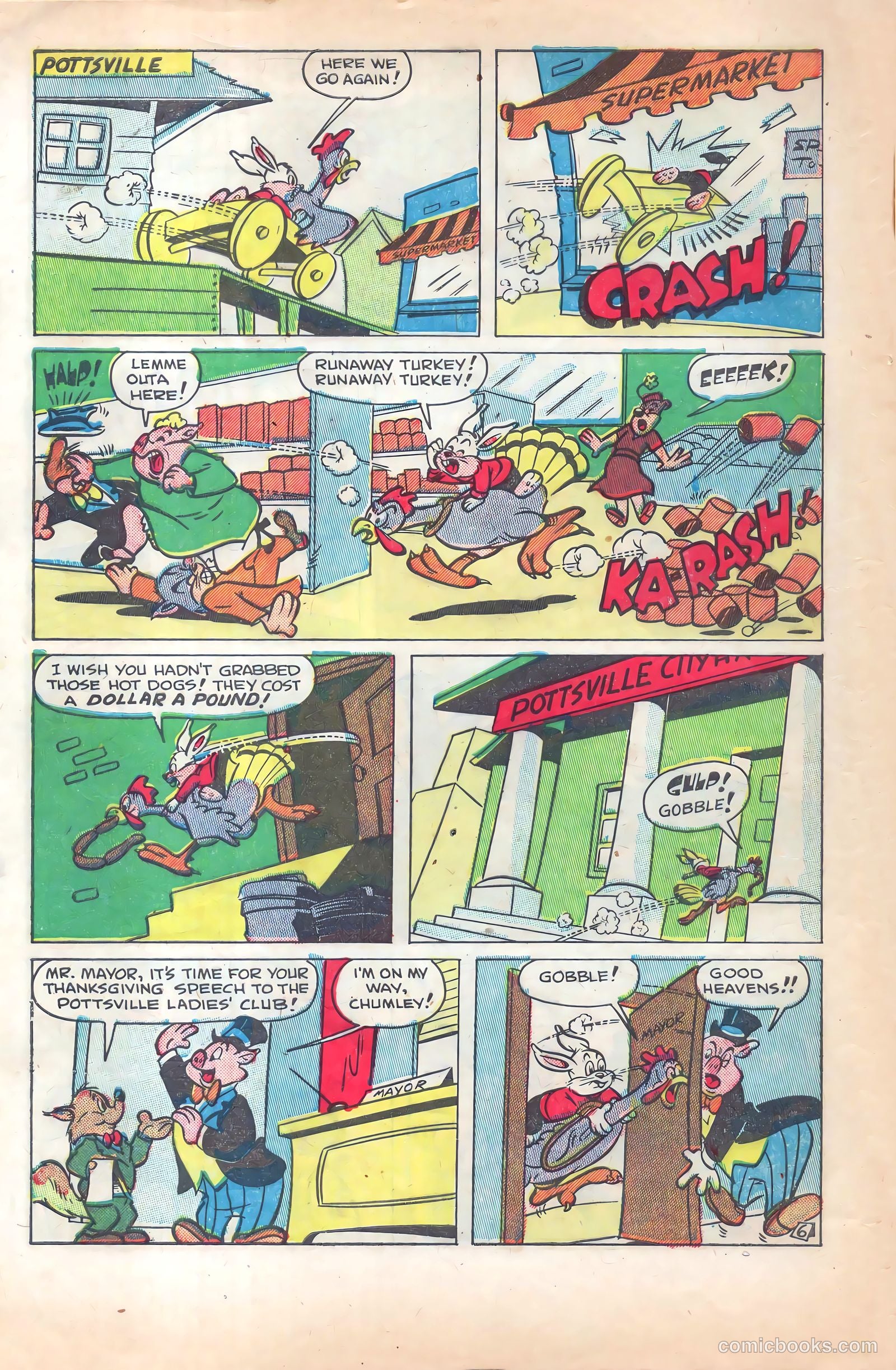Buster Bunny #12 (1952) — page 8 of 36