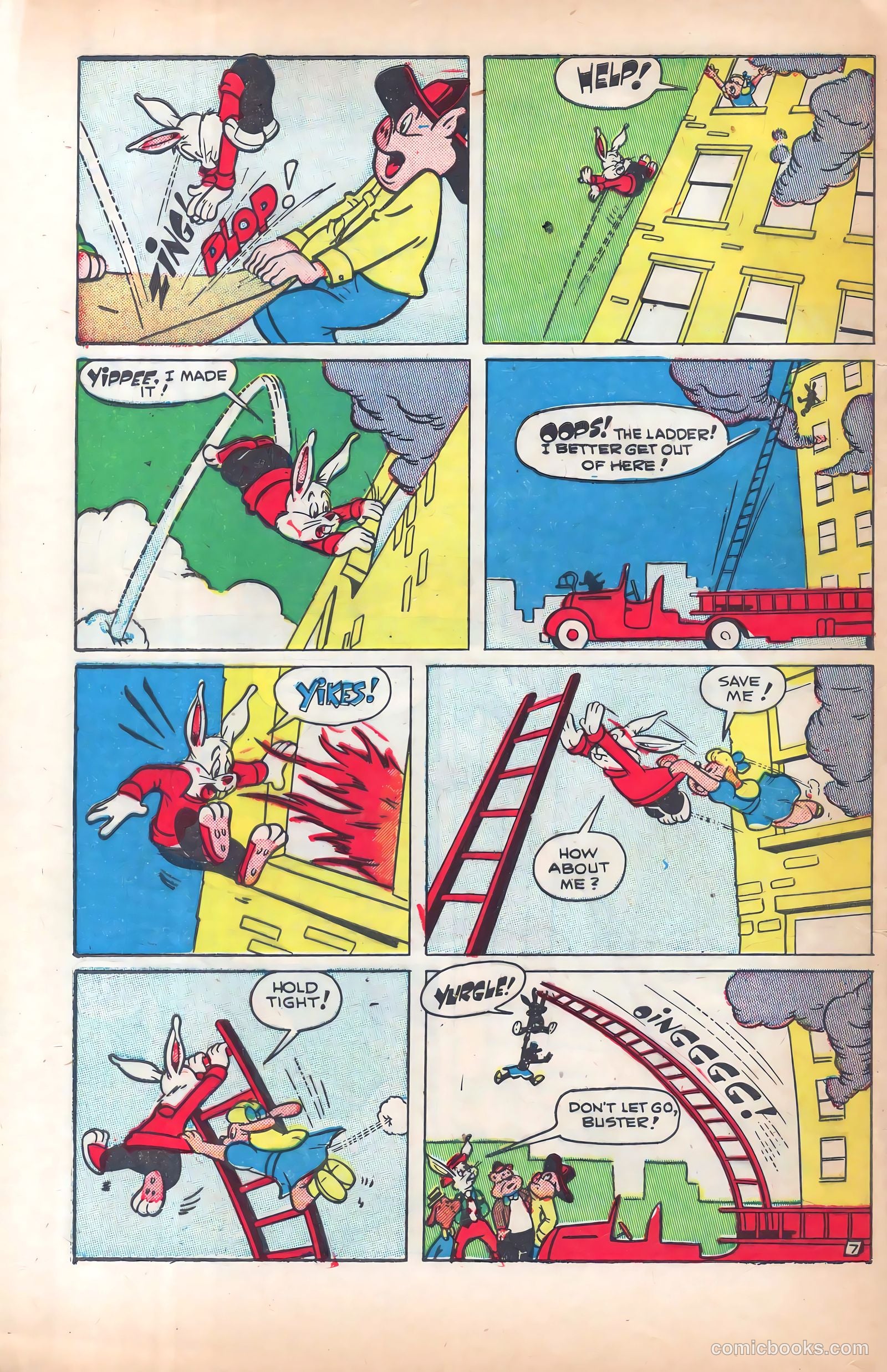 Buster Bunny #12 (1952) — page 32 of 36