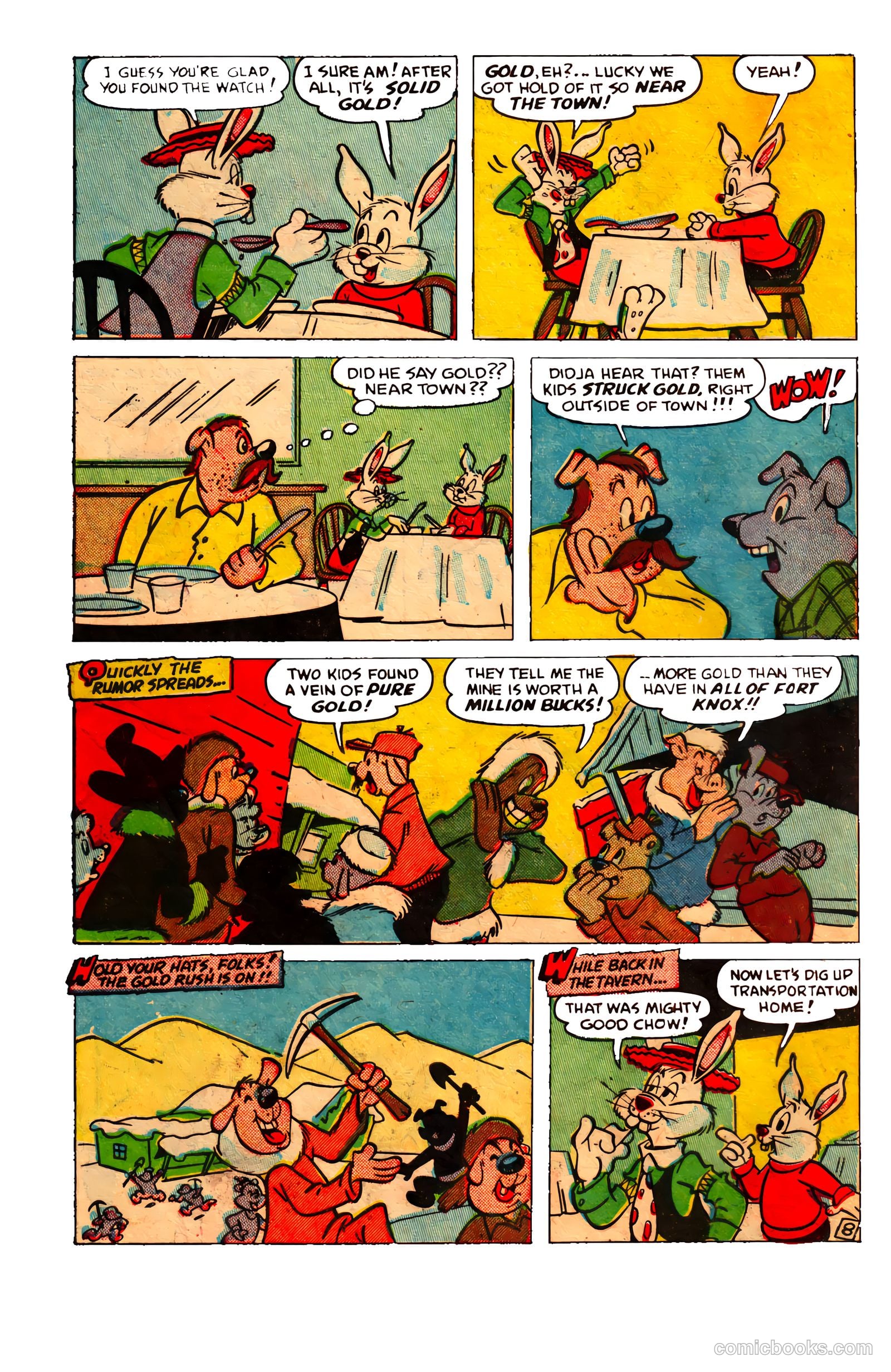 Buster Bunny #13 (1952) — page 10 of 36