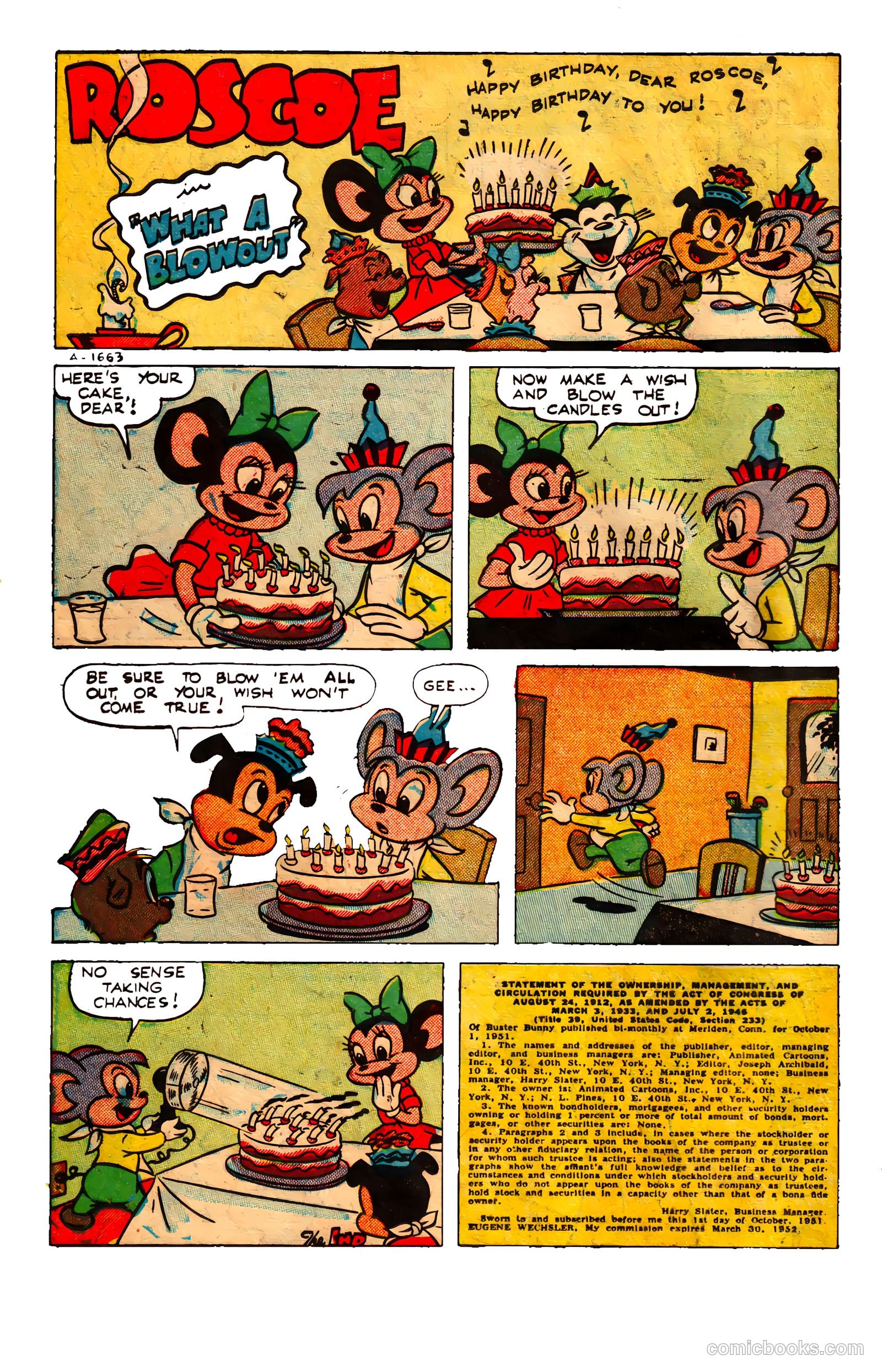 Buster Bunny #13 (1952) — page 18 of 36