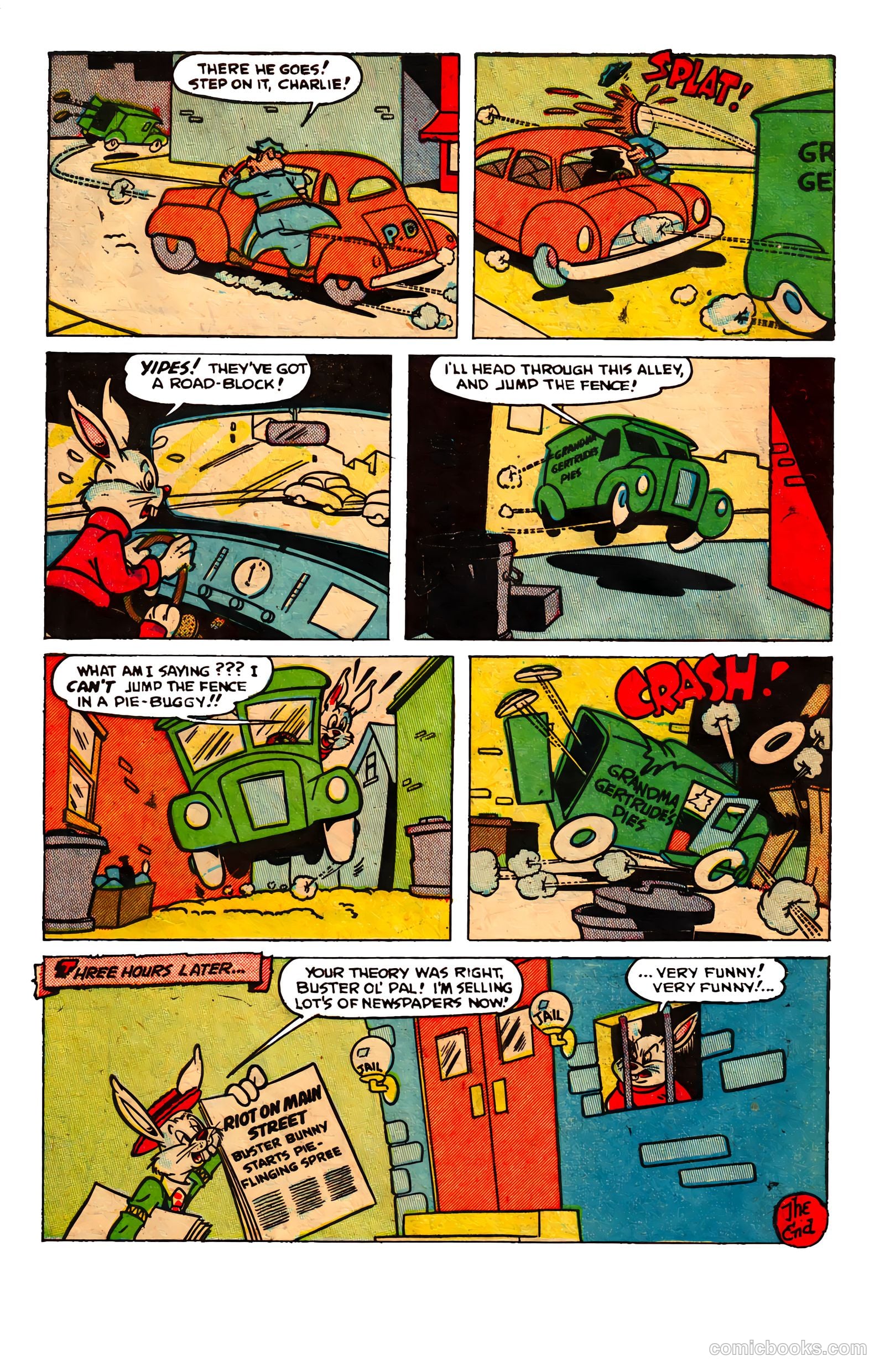 Buster Bunny #13 (1952) — page 34 of 36