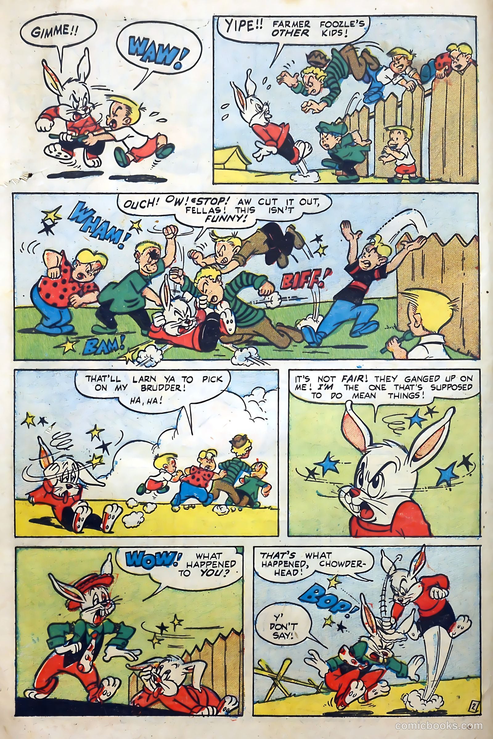 Buster Bunny #14 (1953) — page 4 of 36