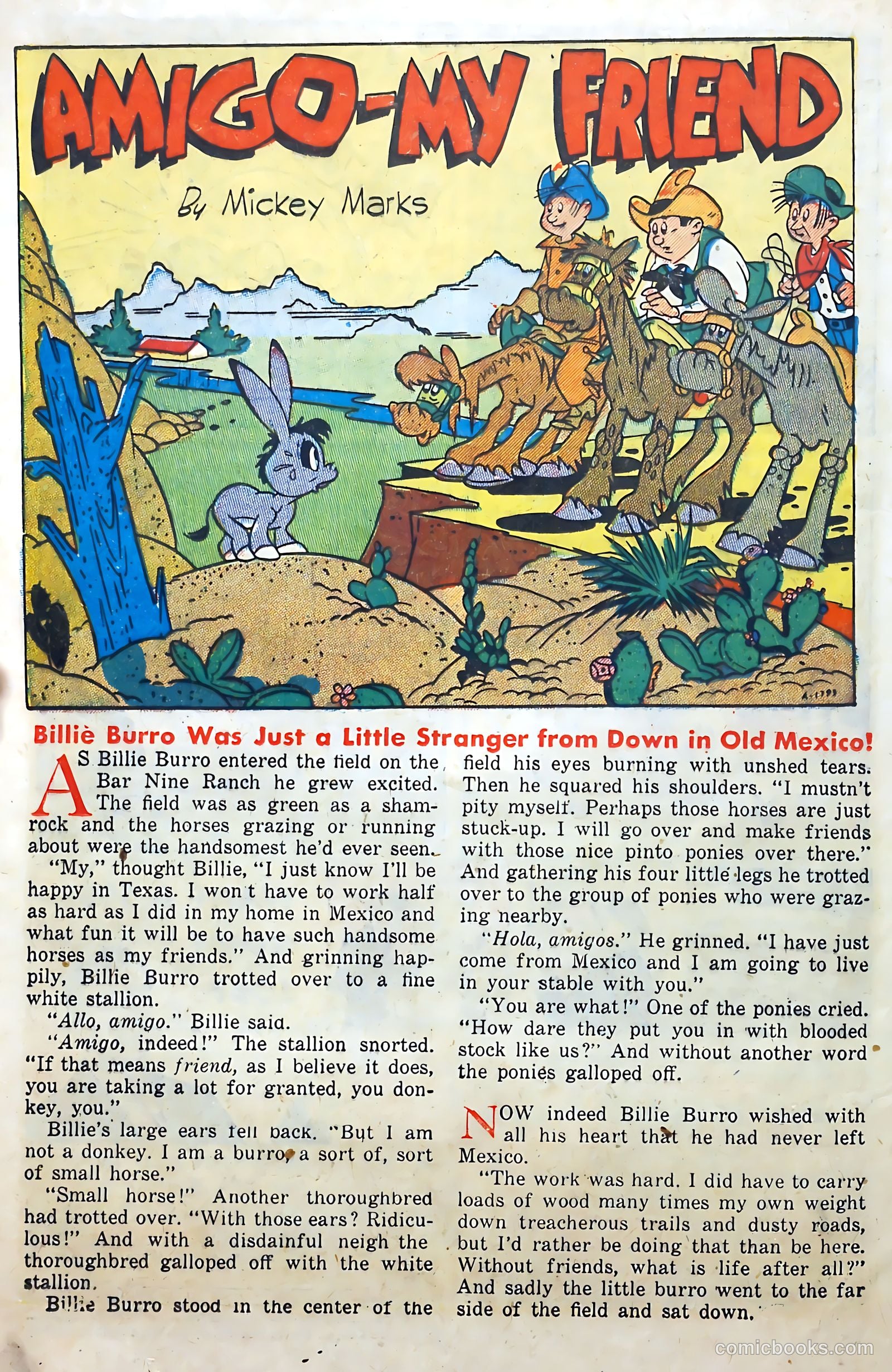Buster Bunny #14 (1953) — page 20 of 36