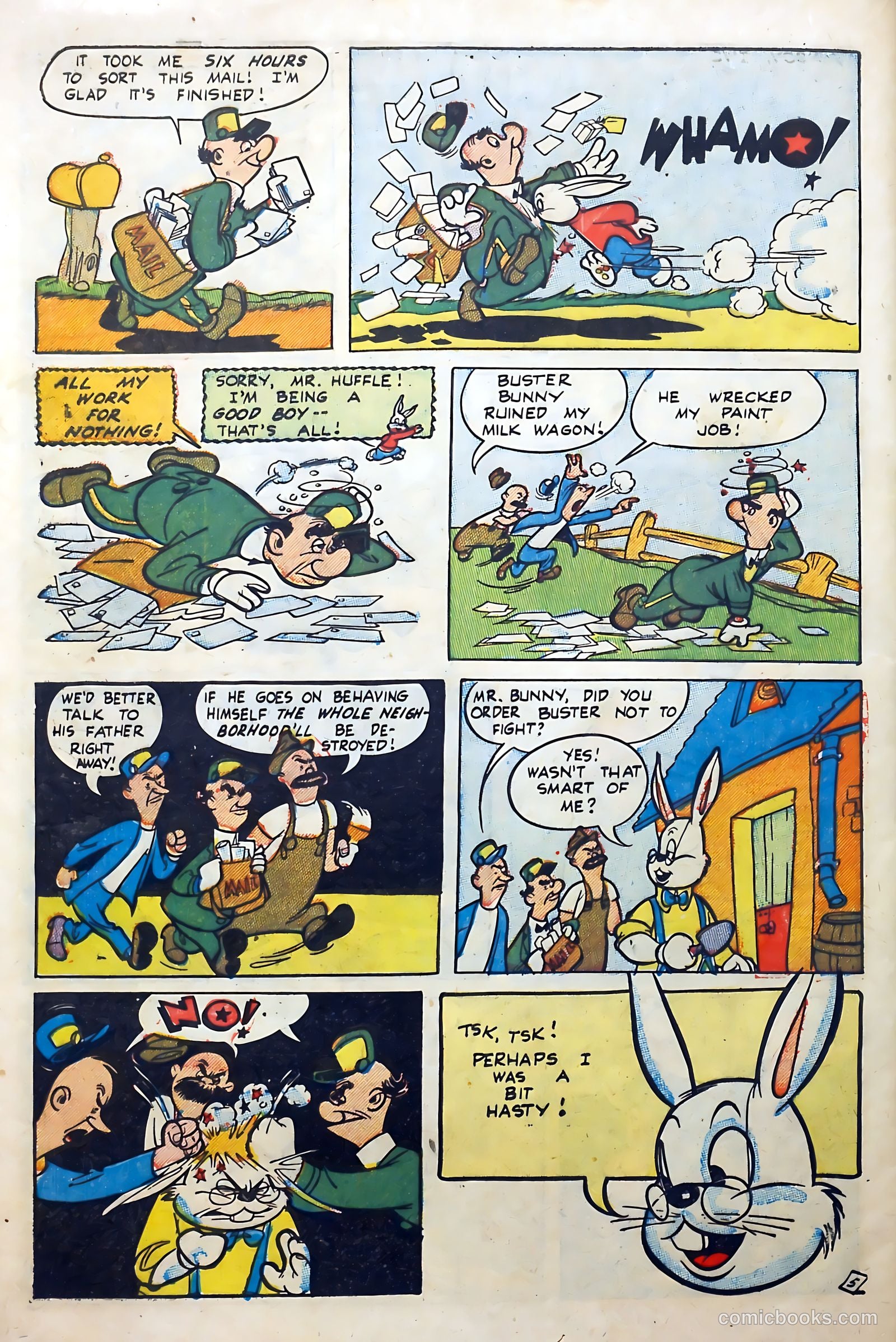 Buster Bunny #14 (1953) — page 32 of 36