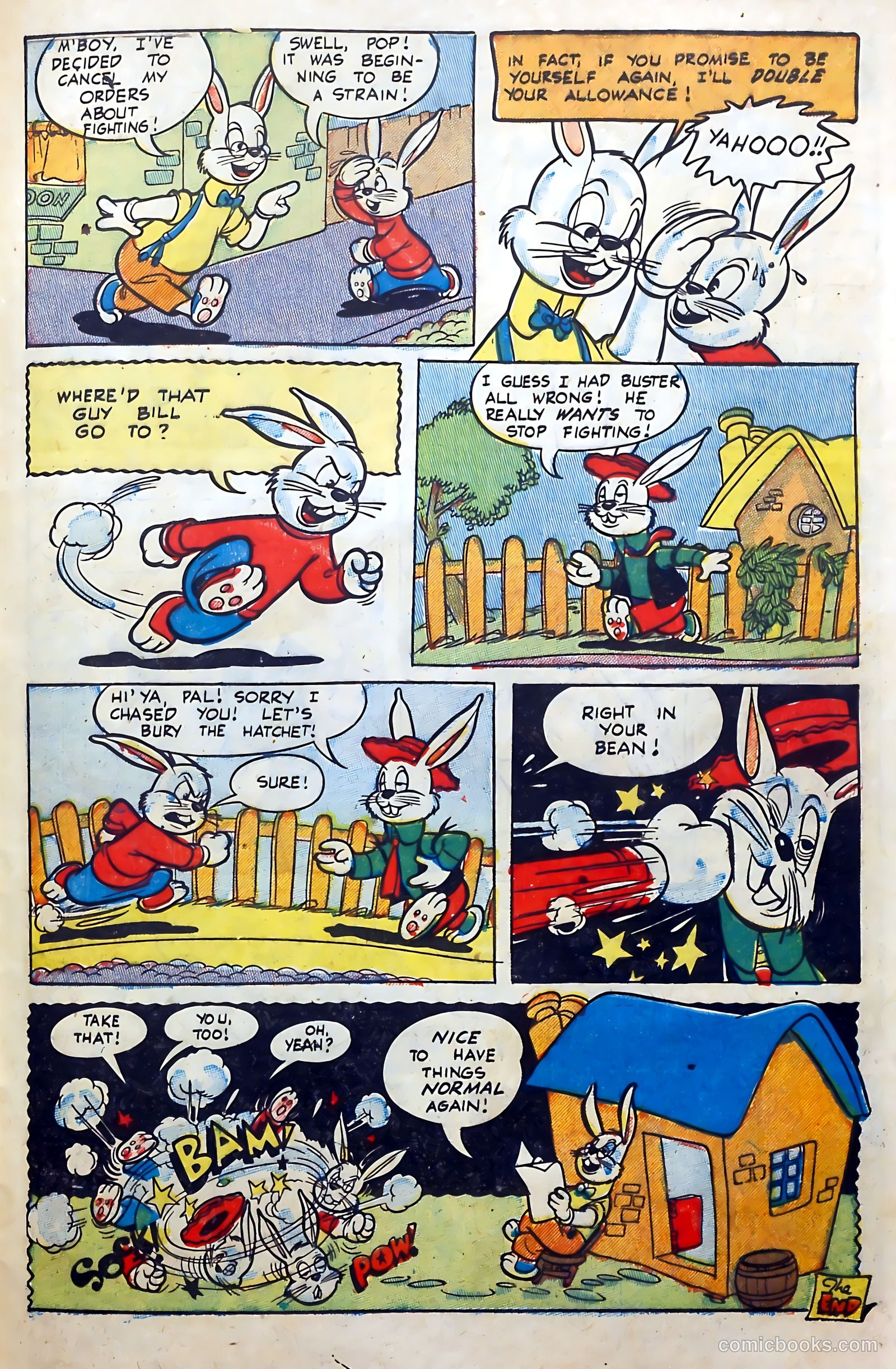 Buster Bunny #14 (1953) — page 33 of 36