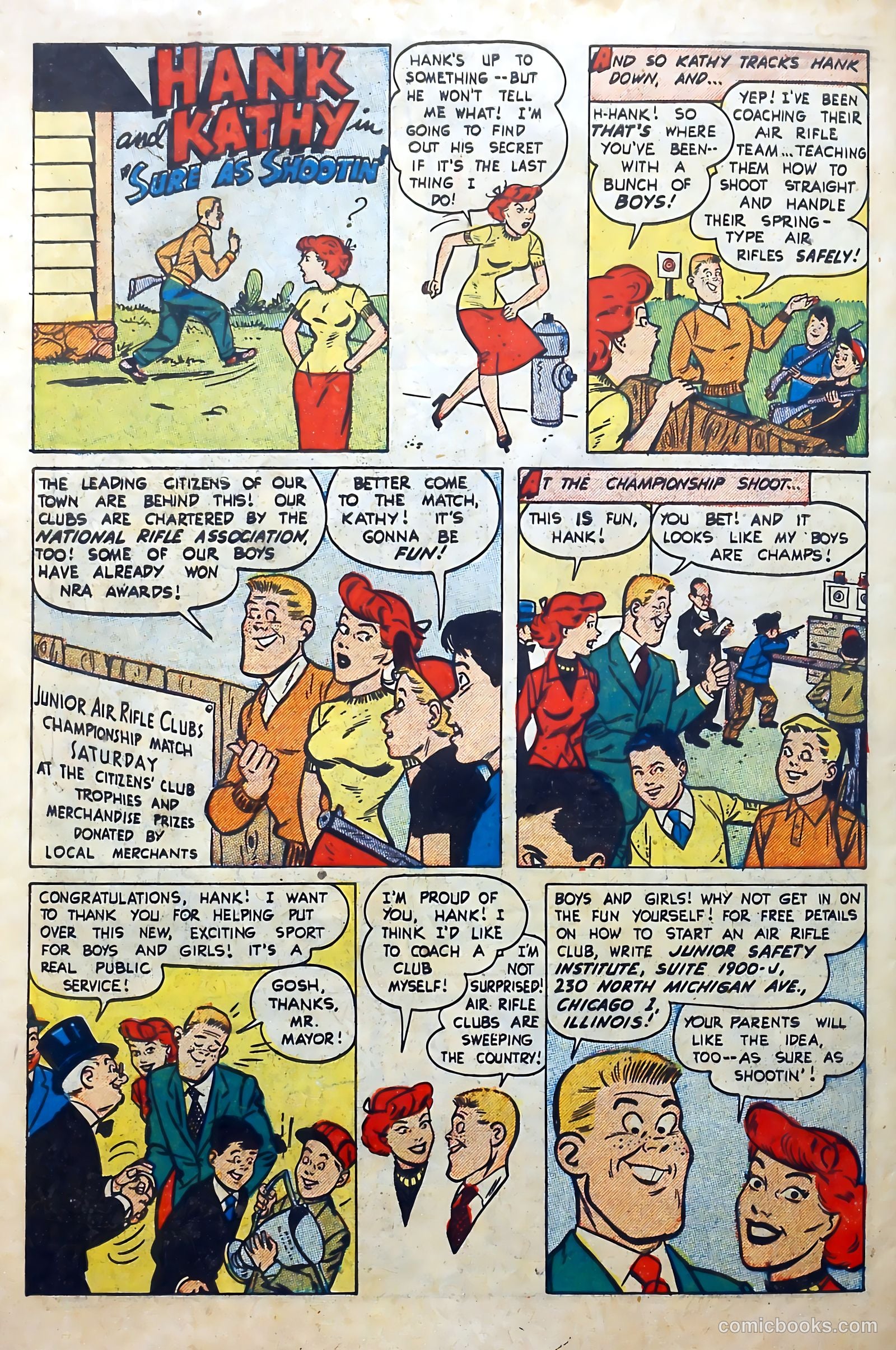 Buster Bunny #14 (1953) — page 34 of 36