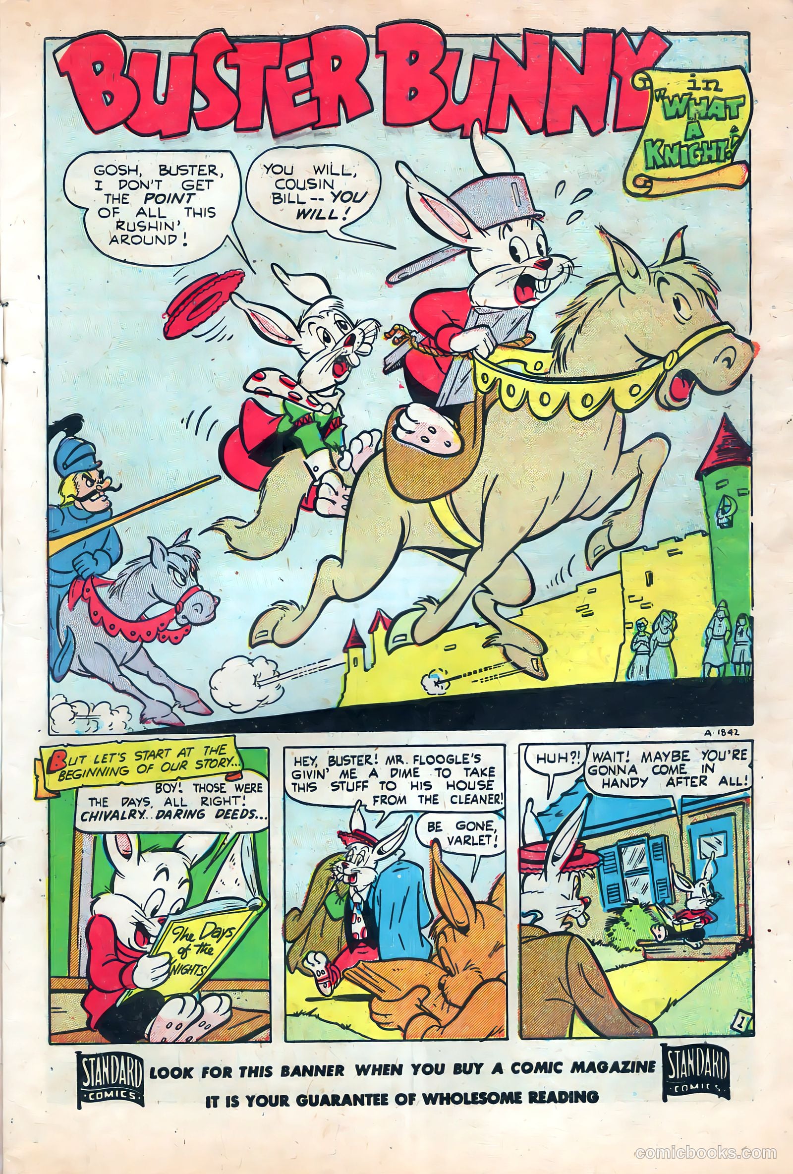Buster Bunny #15 (1953) — page 3 of 36