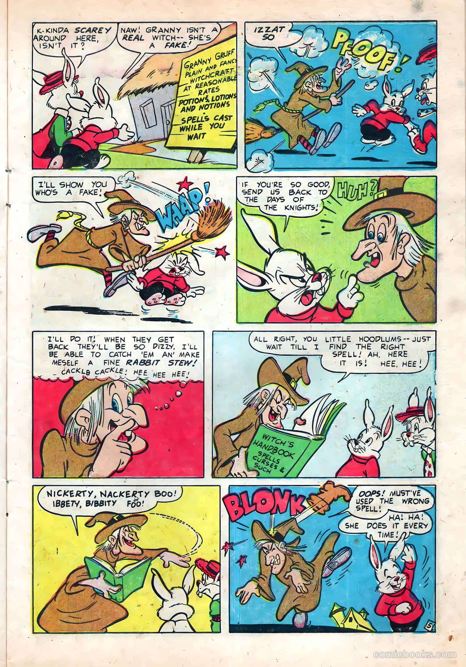Buster Bunny #15 (1953) — page 7 of 36