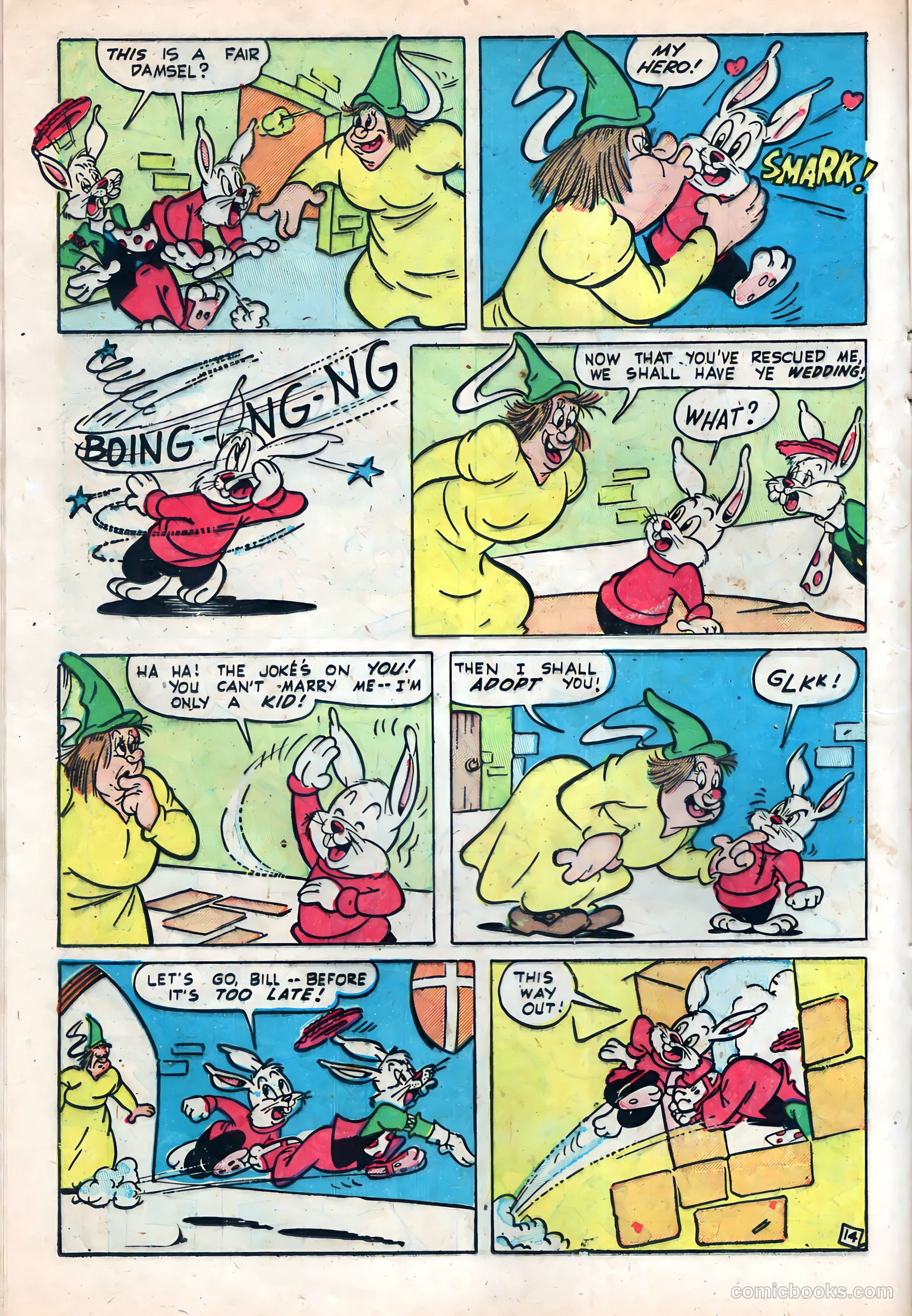 Buster Bunny #15 (1953) — page 16 of 36