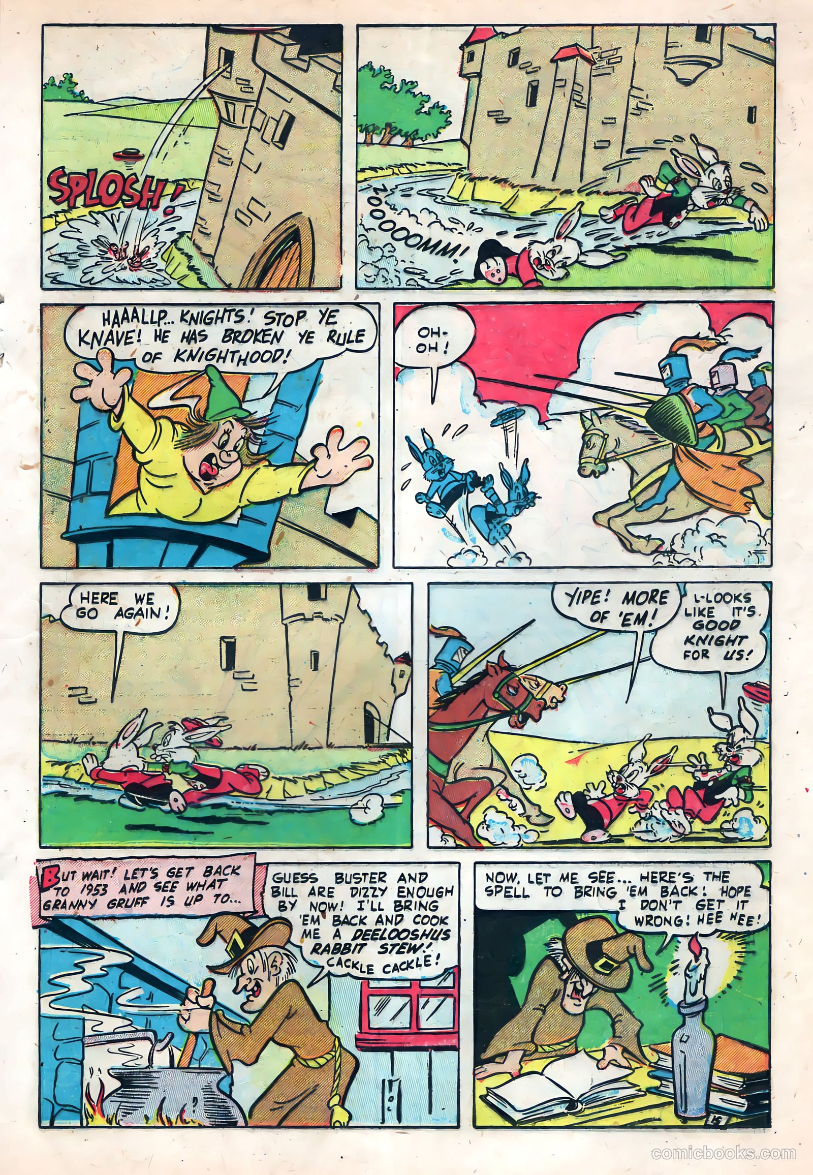 Buster Bunny #15 (1953) — page 17 of 36