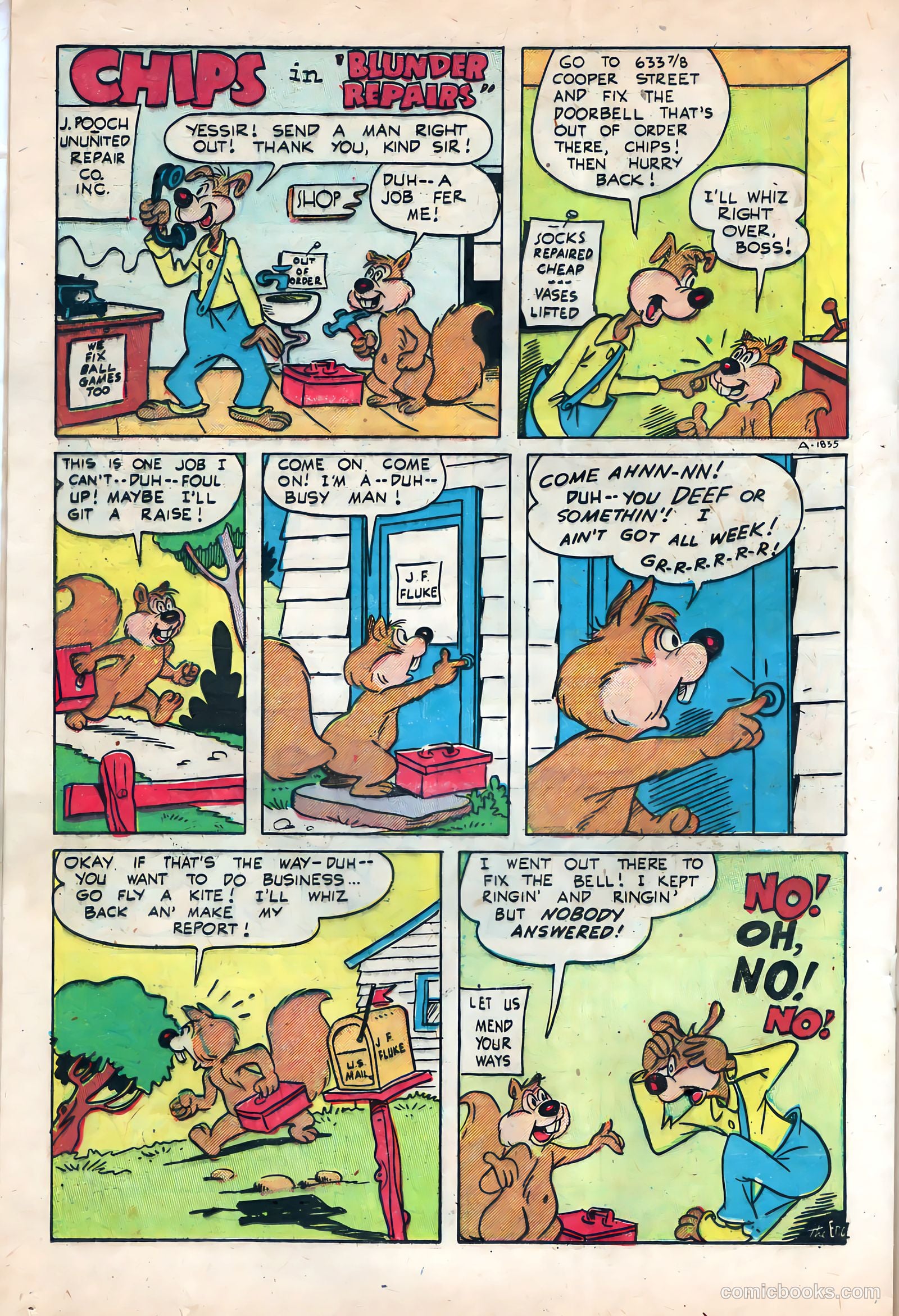 Buster Bunny #15 (1953) — page 20 of 36
