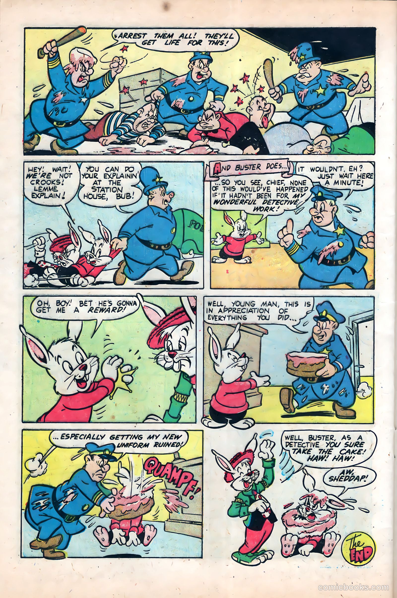 Buster Bunny #15 (1953) — page 32 of 36