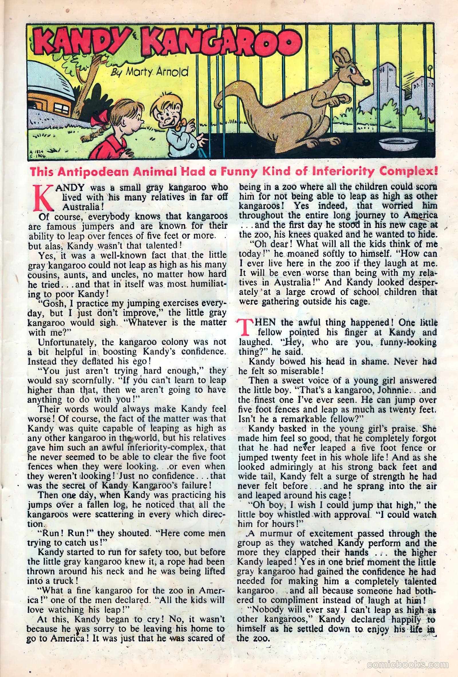 Buster Bunny #15 (1953) — page 33 of 36