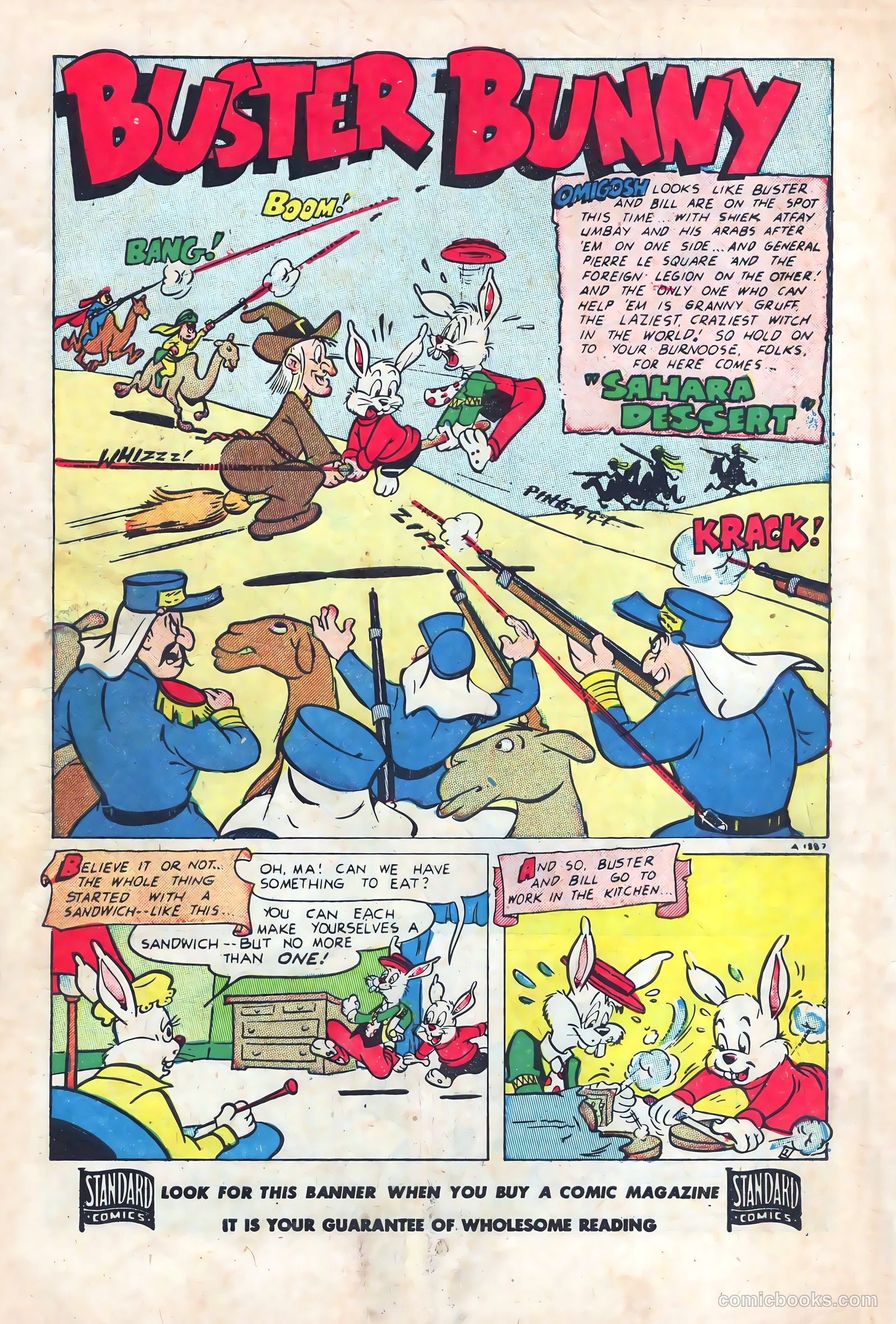Buster Bunny #16 (1953) — page 3 of 36