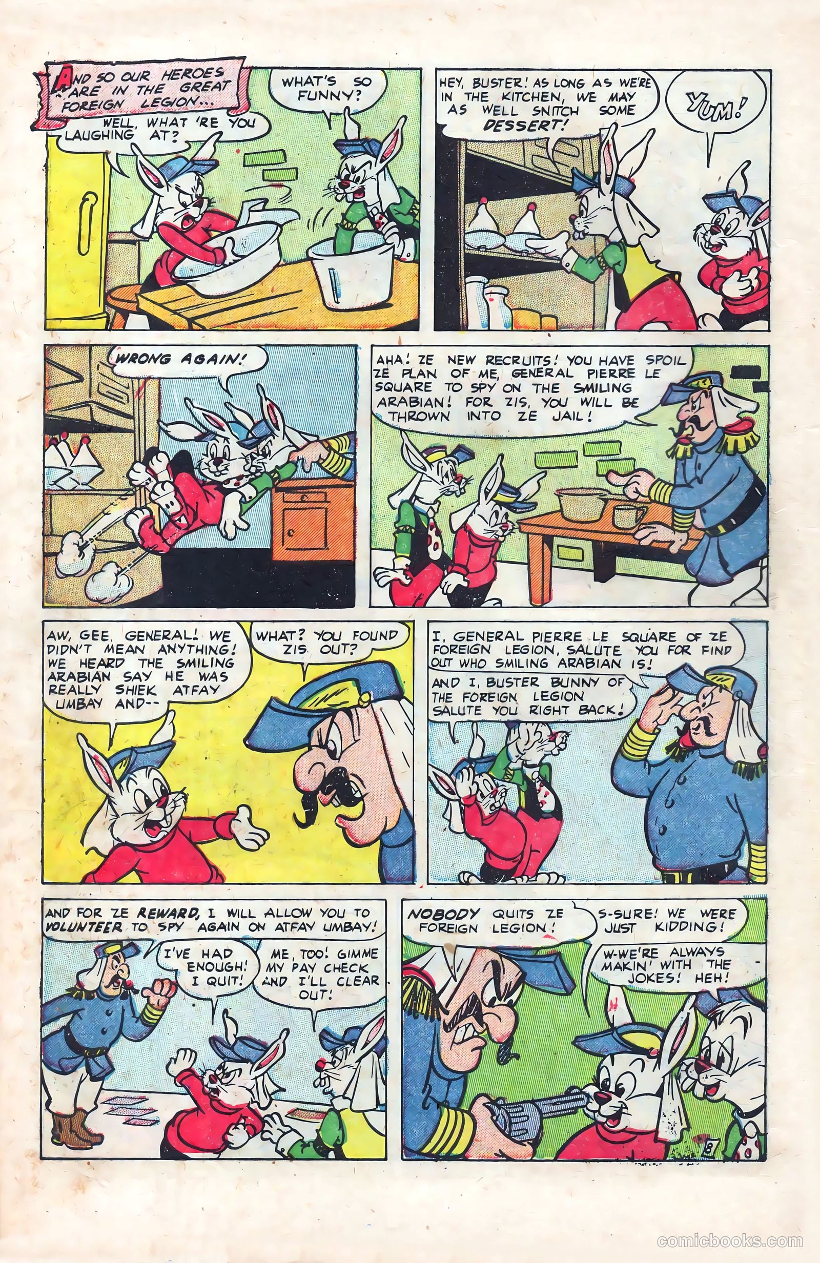 Buster Bunny #16 (1953) — page 10 of 36