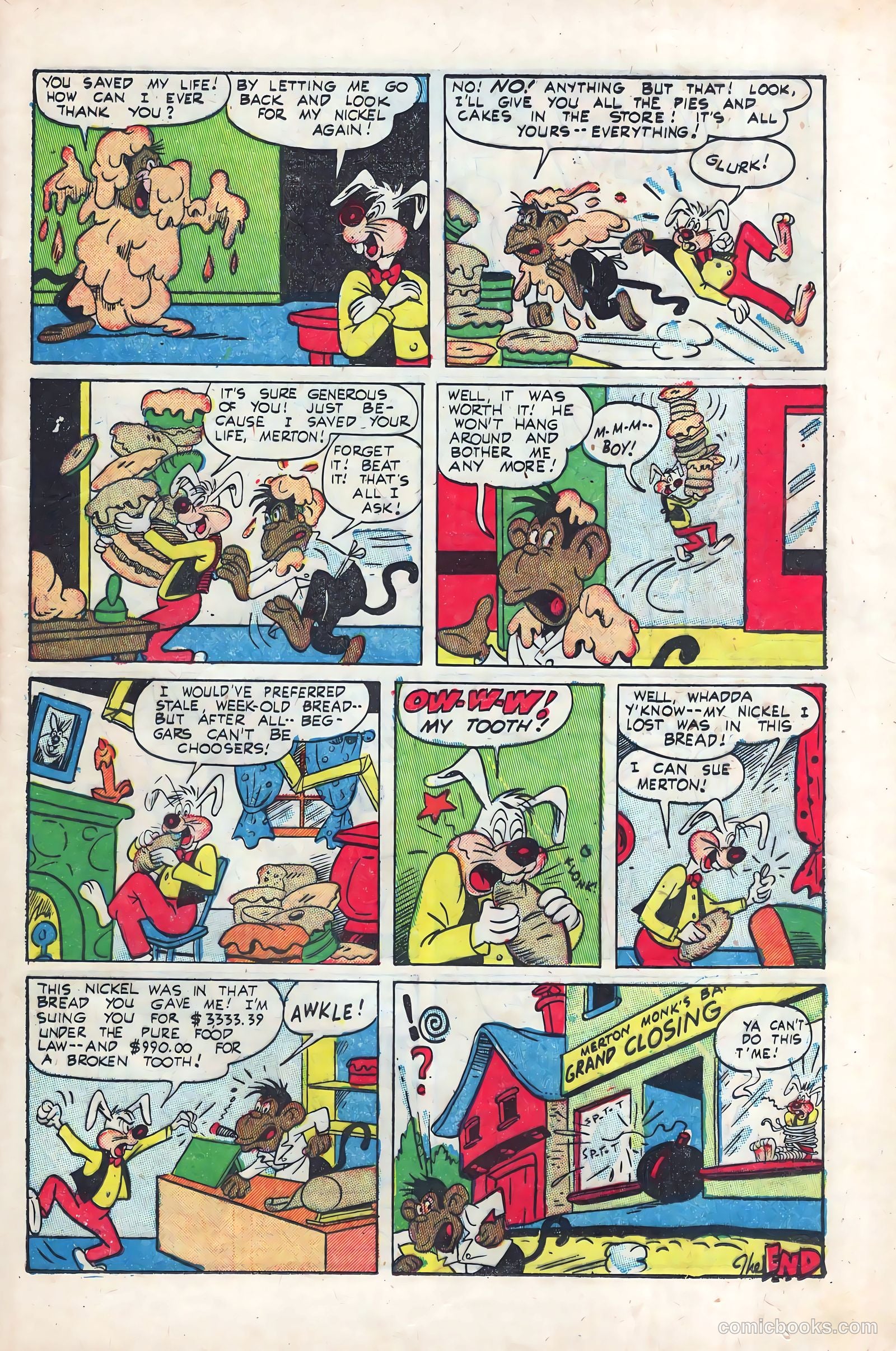 Buster Bunny #16 (1953) — page 25 of 36