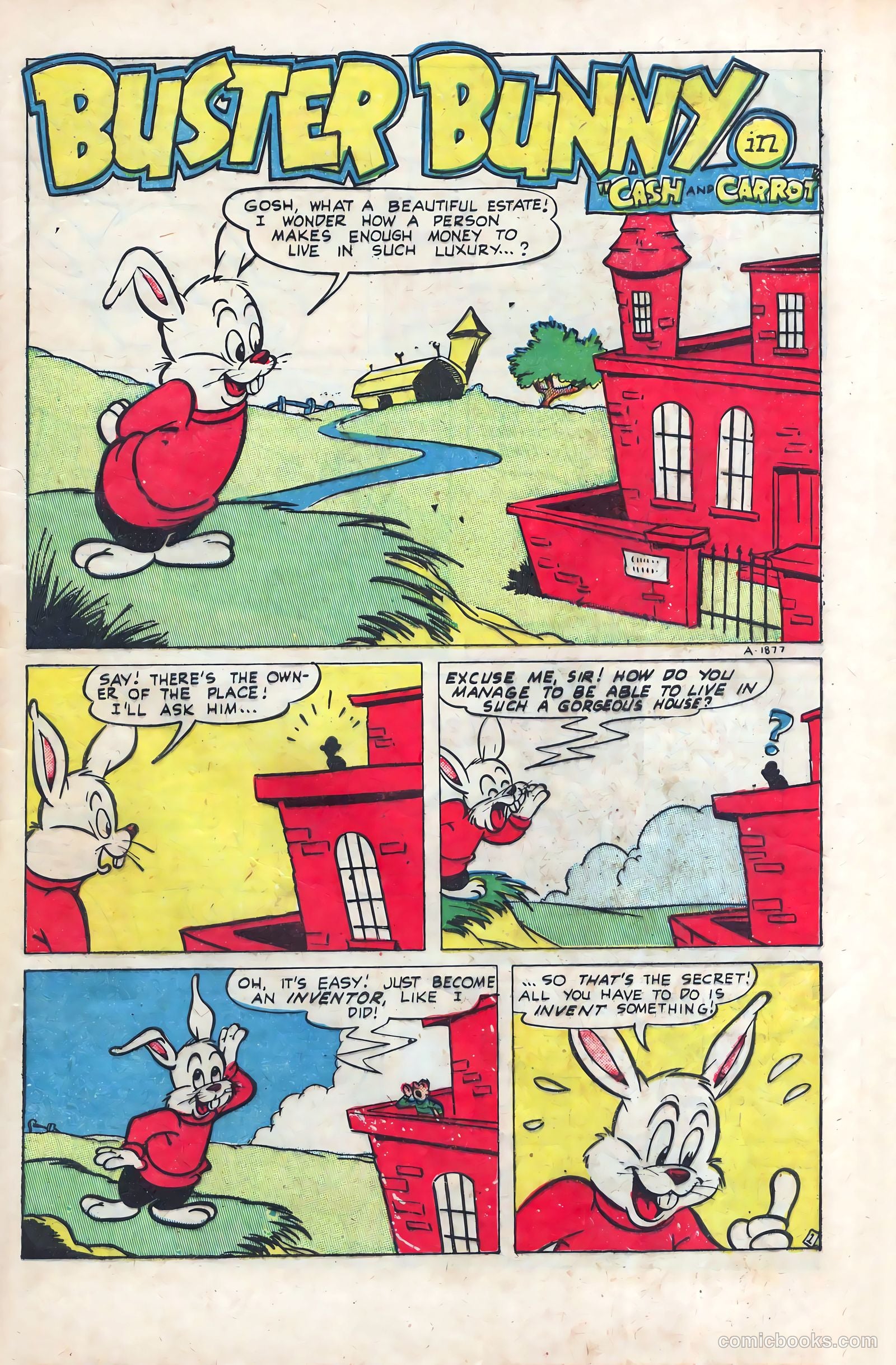 Buster Bunny #16 (1953) — page 29 of 36