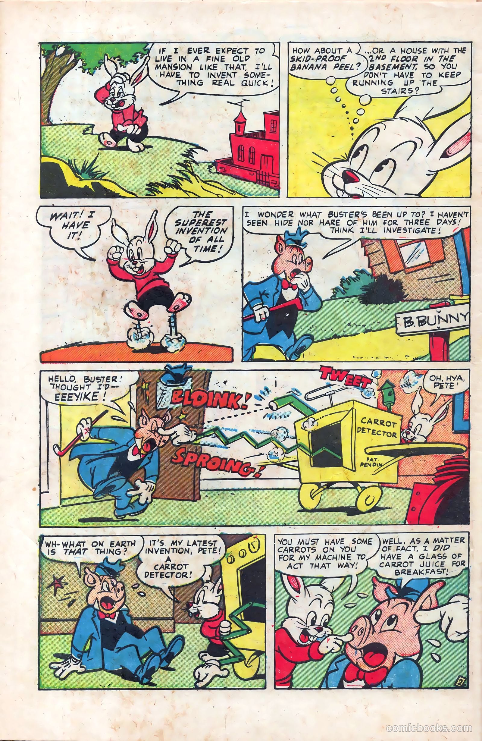 Buster Bunny #16 (1953) — page 30 of 36