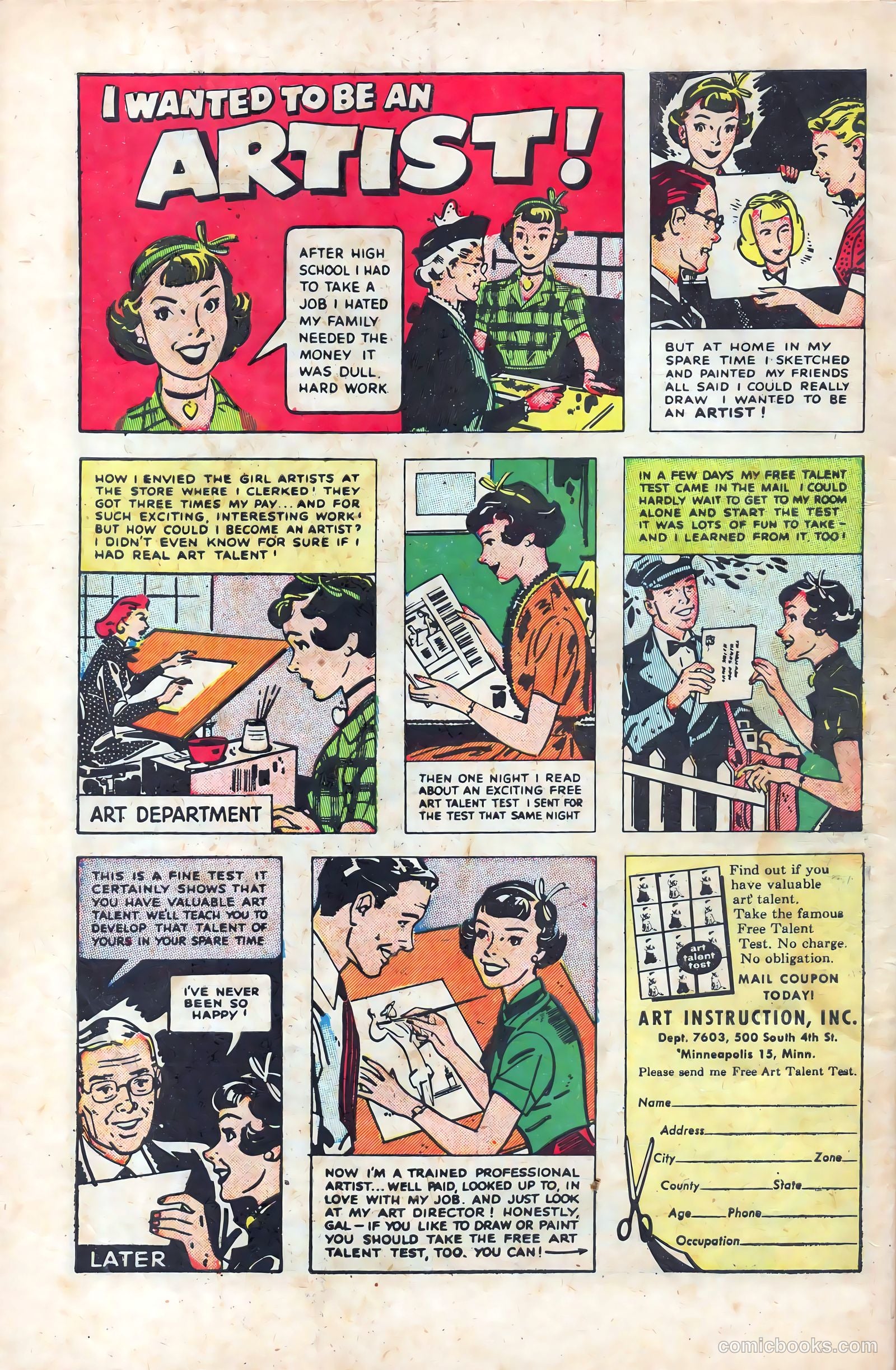 Buster Bunny #16 (1953) — page 34 of 36