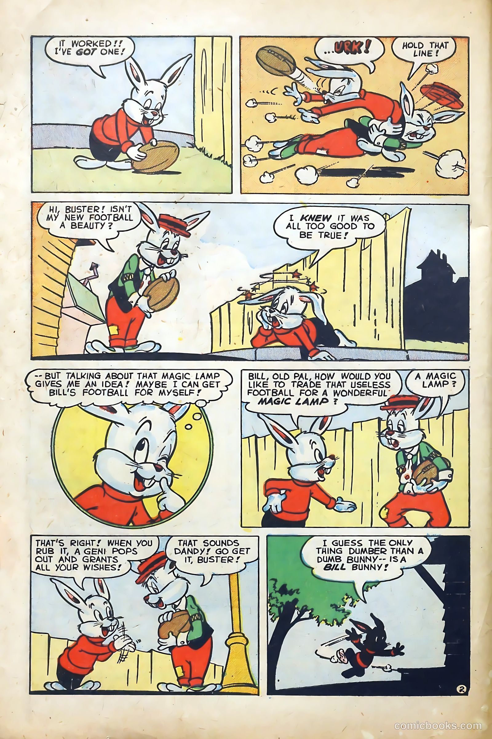 Buster Bunny #2 (1950) — page 4 of 37