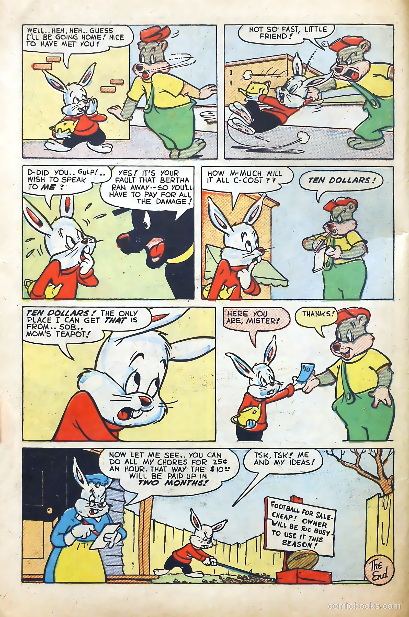 Buster Bunny #2 (1950) — page 10 of 37