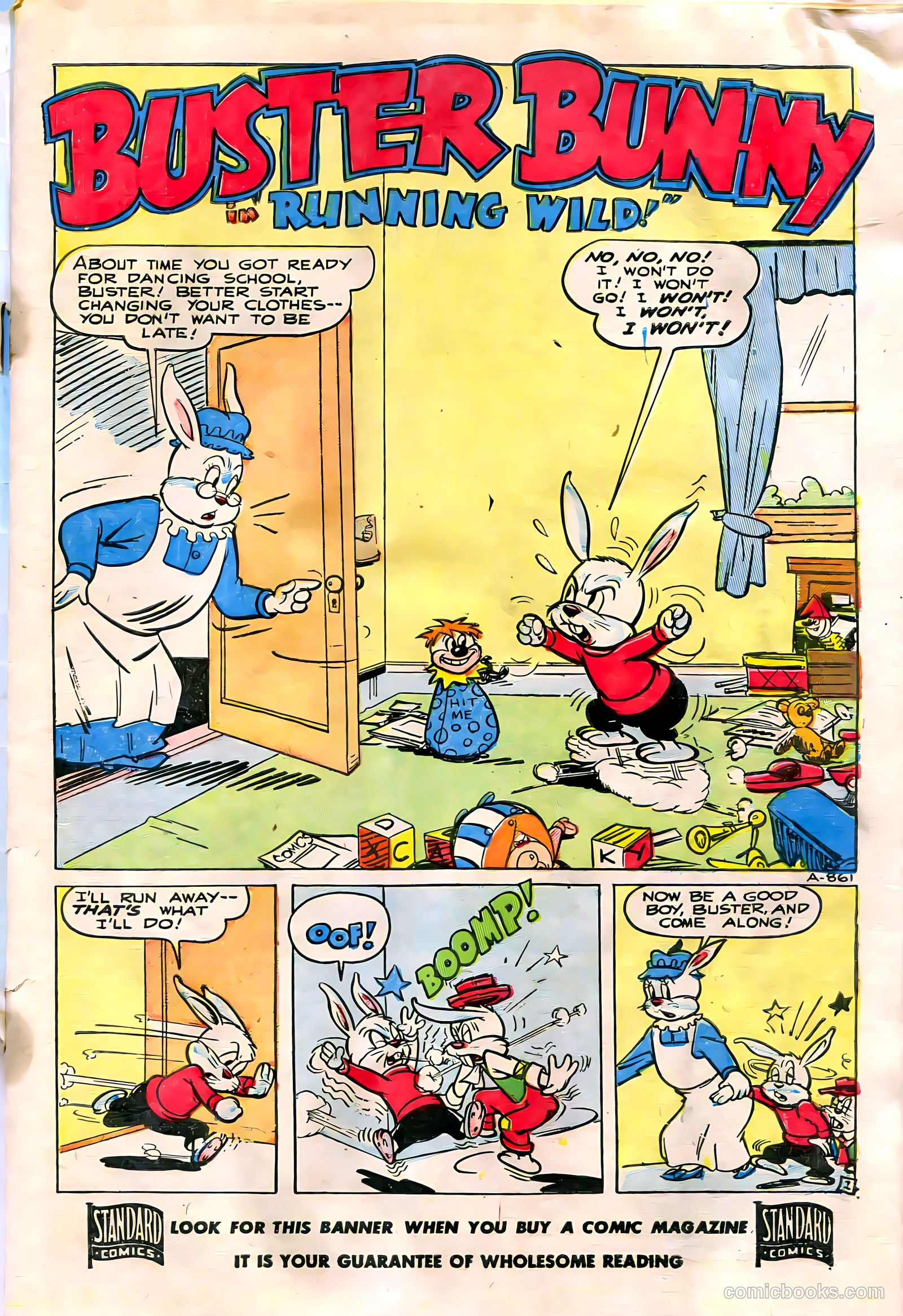 Buster Bunny #3 (1950) — page 3 of 36